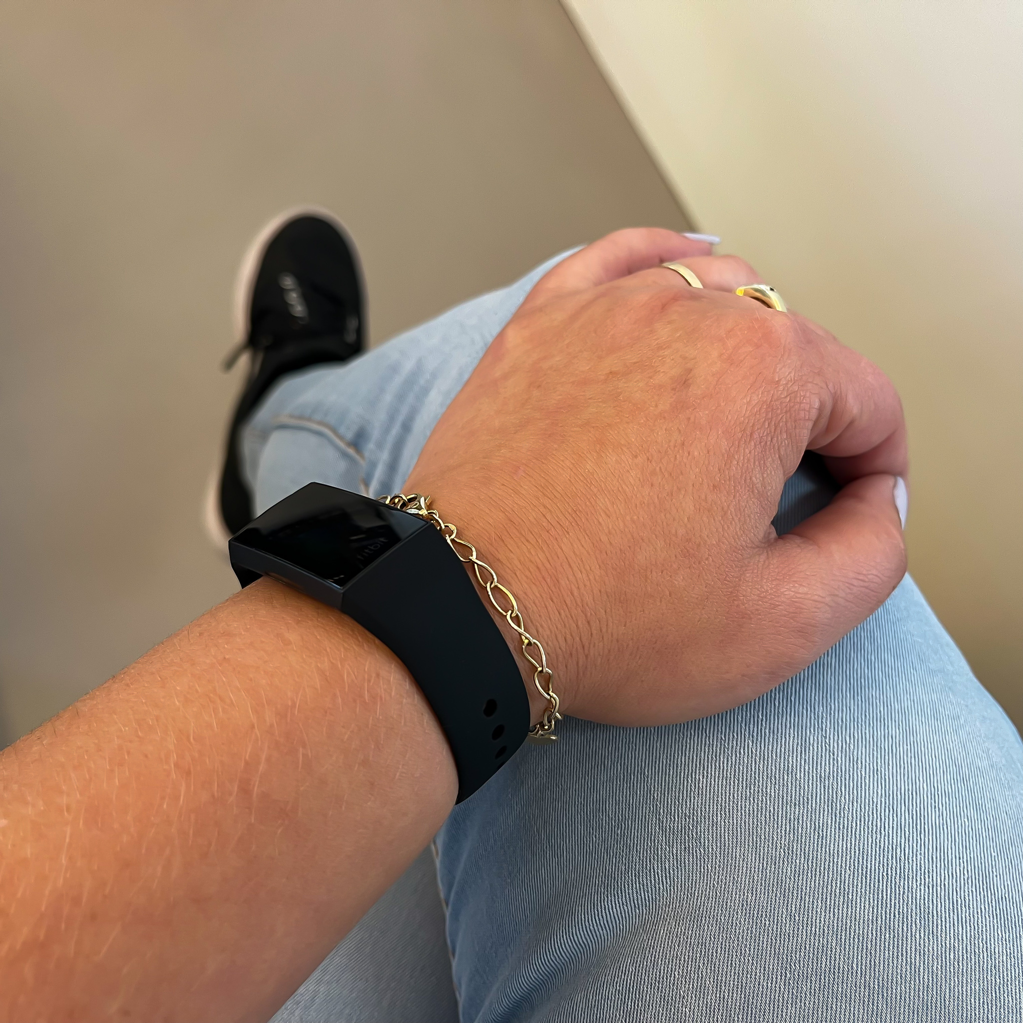 Fitbit Charge 3 & 4 sport band - zwart