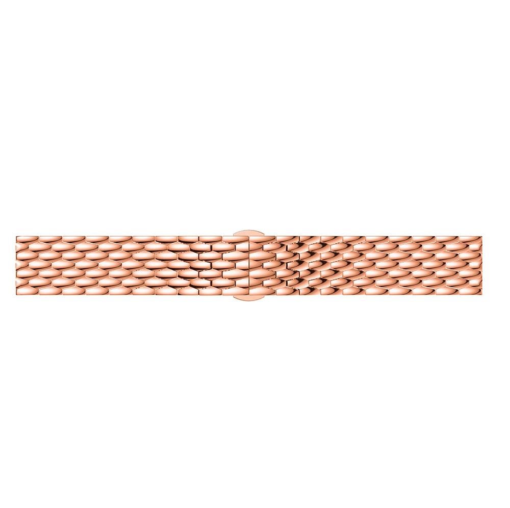 Samsung Galaxy Watch draak stalen schakel band - rose goud