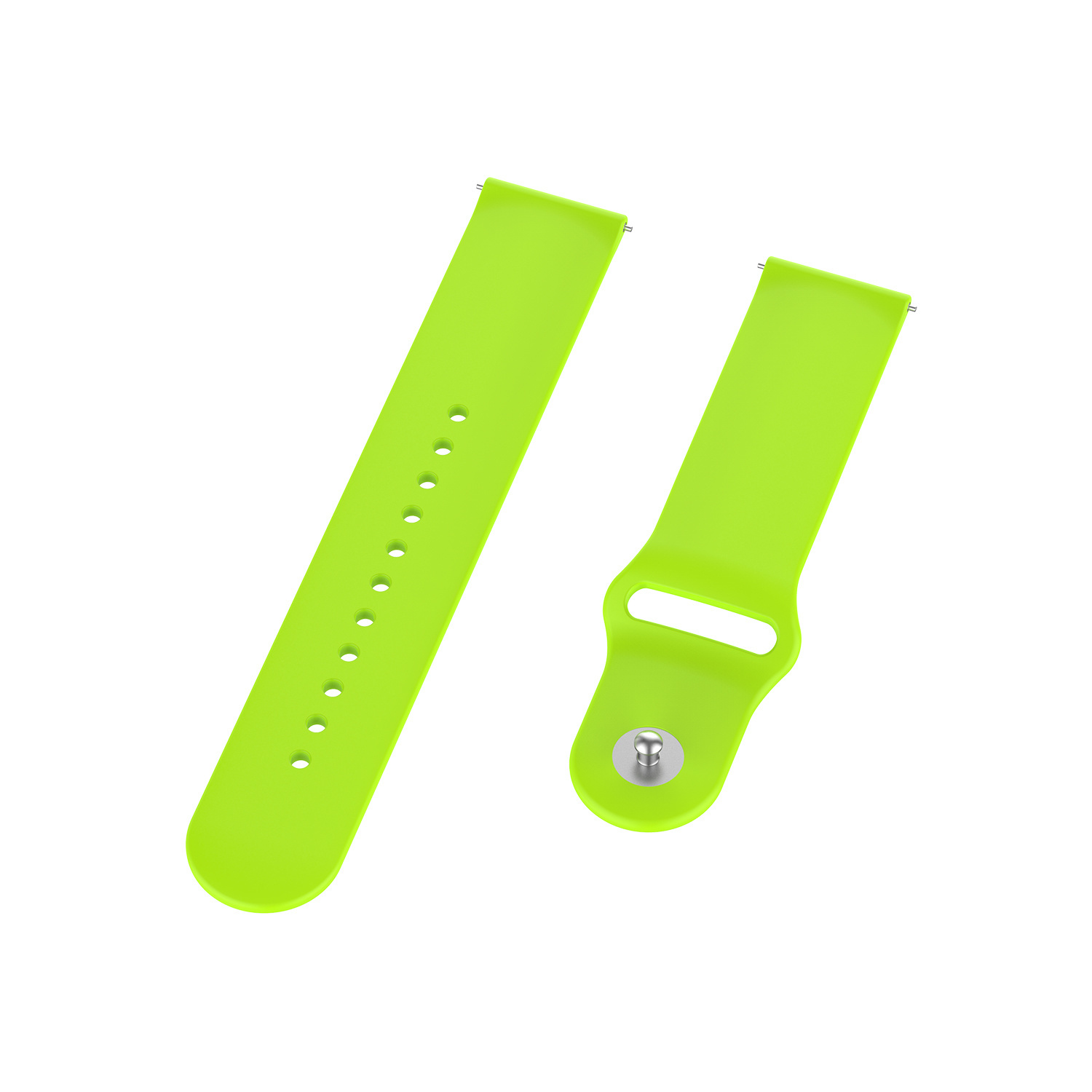 Huawei Watch GT siliconen sport band - limoen