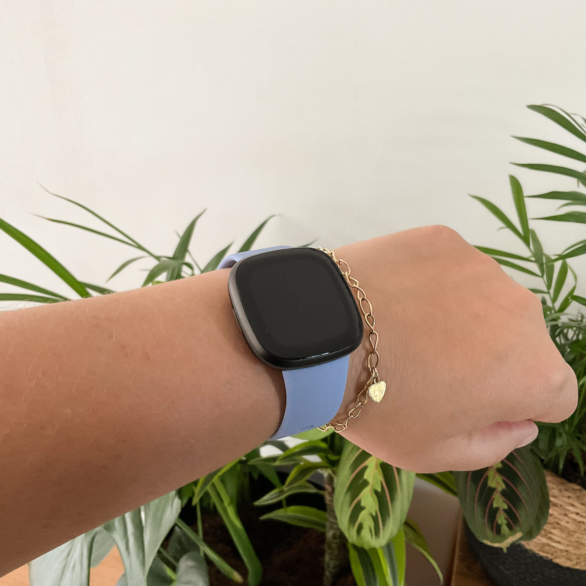 Fitbit Versa 3 / Sense sport band - violet paars