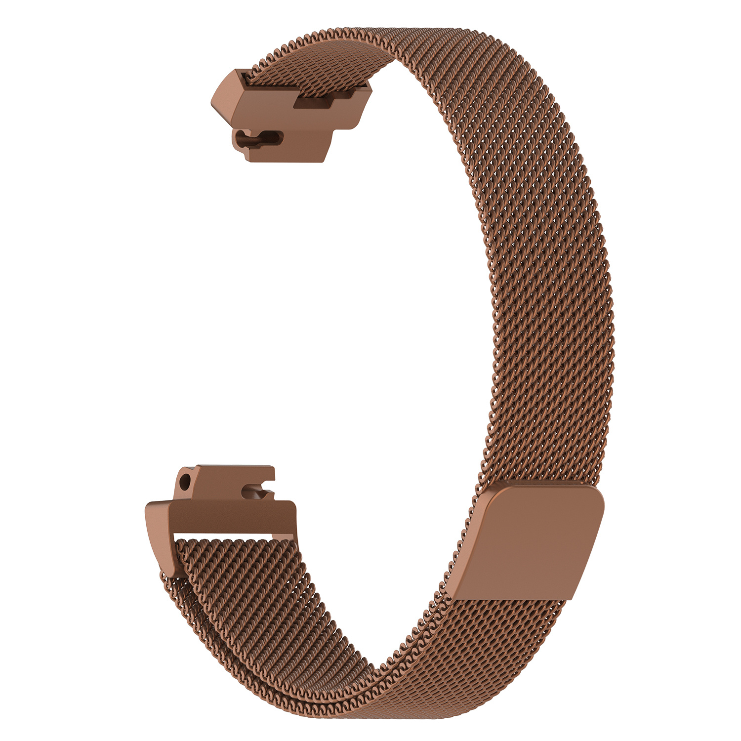 Fitbit Inspire milanese band - bruin