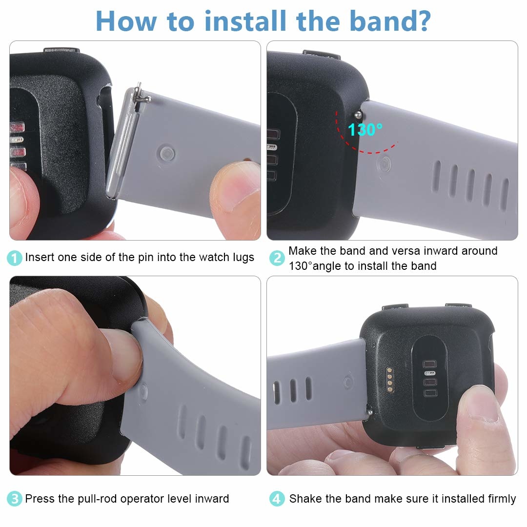 Fitbit Versa sport band - leger groen