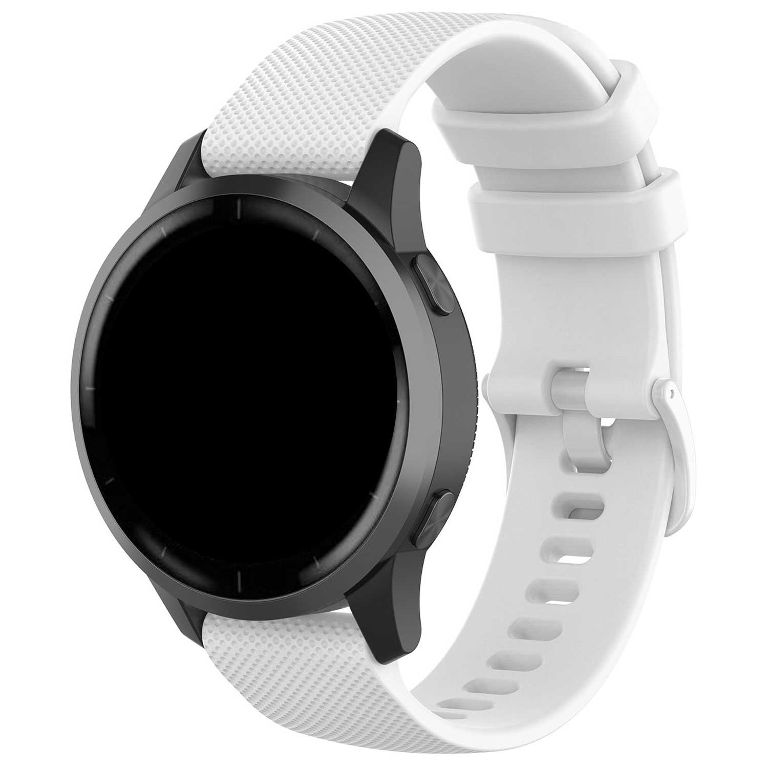 Samsung Galaxy Watch 5 Pro gesp siliconen band - wit