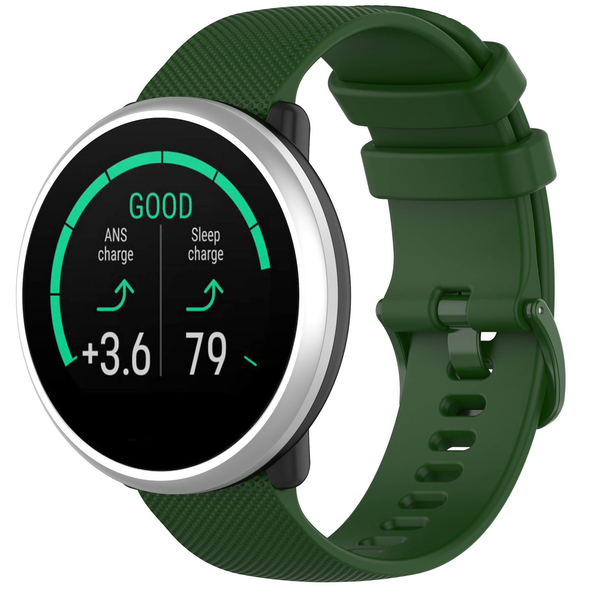 Polar Ignite sport gesp band - groen