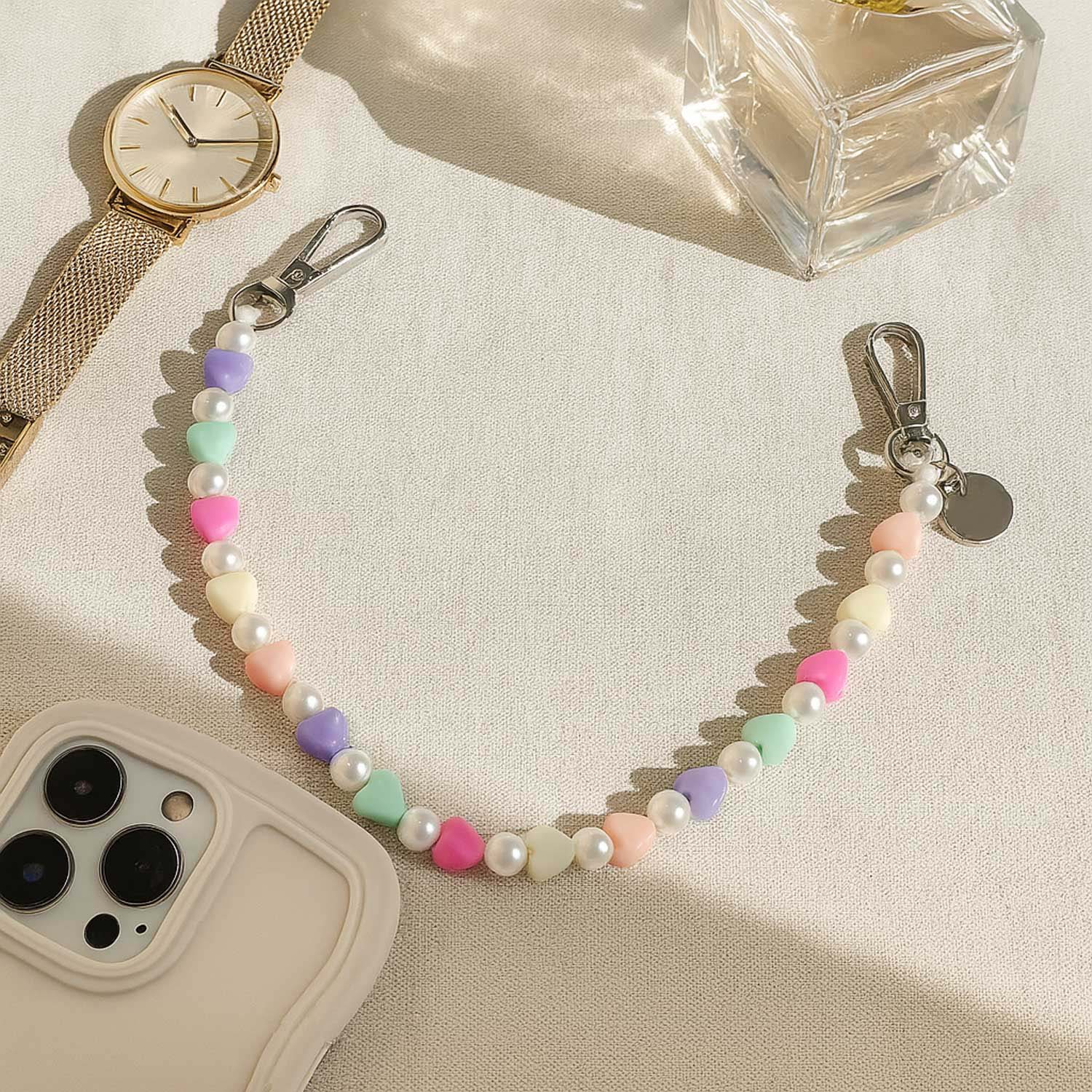 Telefoonkoord-Beach-mix-color-zilver-7440850457488-123watches-sfeer2