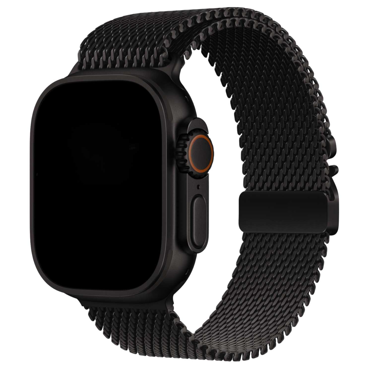 Apple-Watch-milanese-schakel-band-zwart-titanium-7440850312367-123watches-hoofdfoto