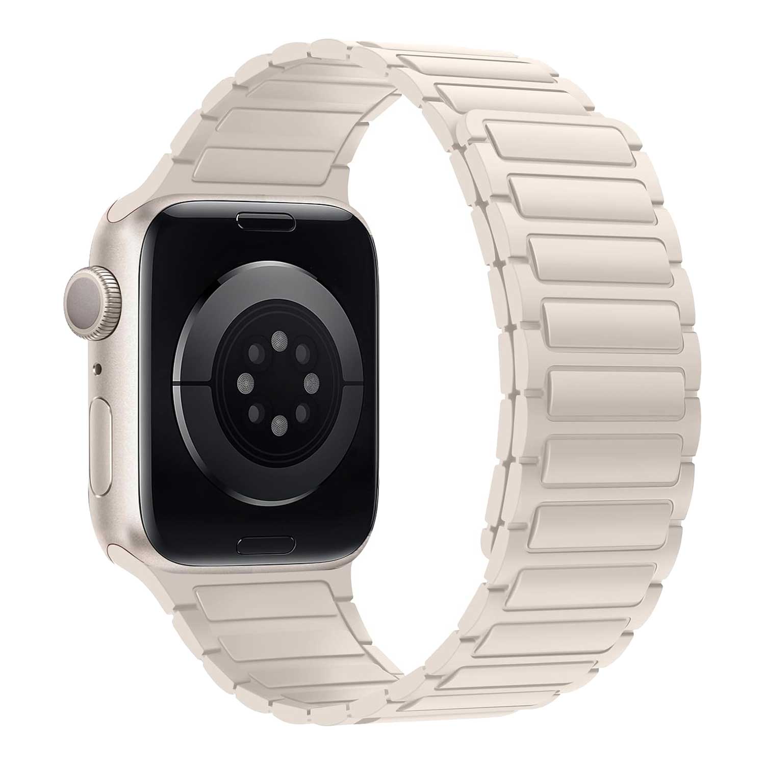 Apple Watch band Zyro – siliconen – sterrenlicht