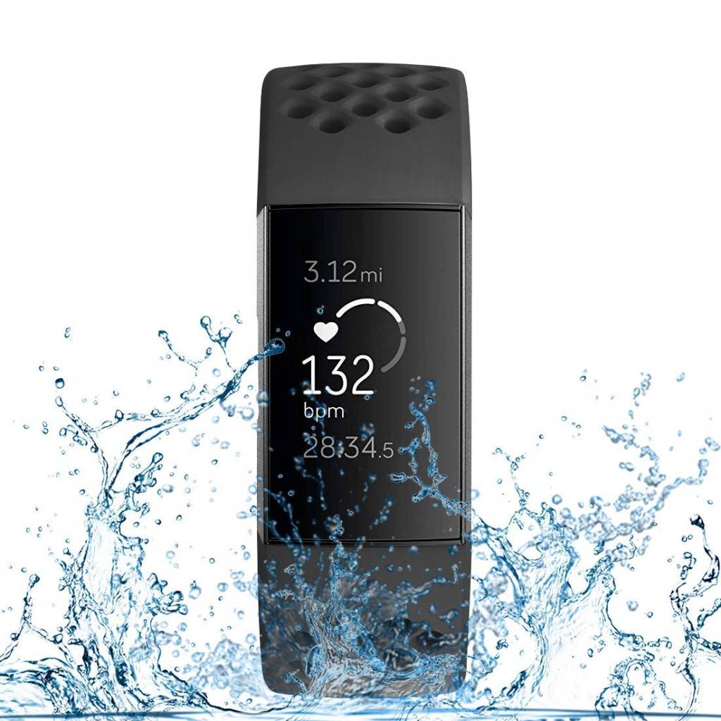 Fitbit Charge 3 & 4 sport point band - zwart