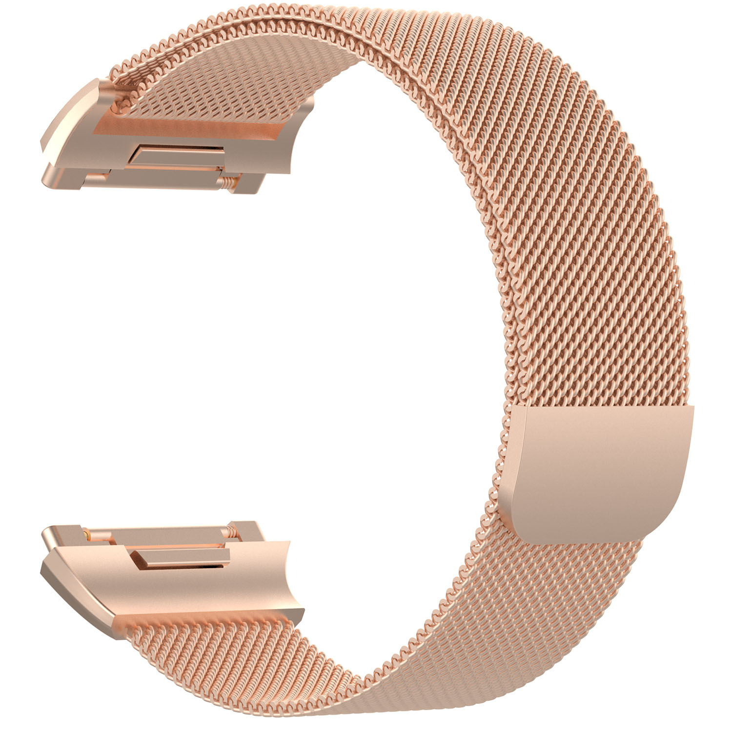 Fitbit Ionic milanese band - rose goud