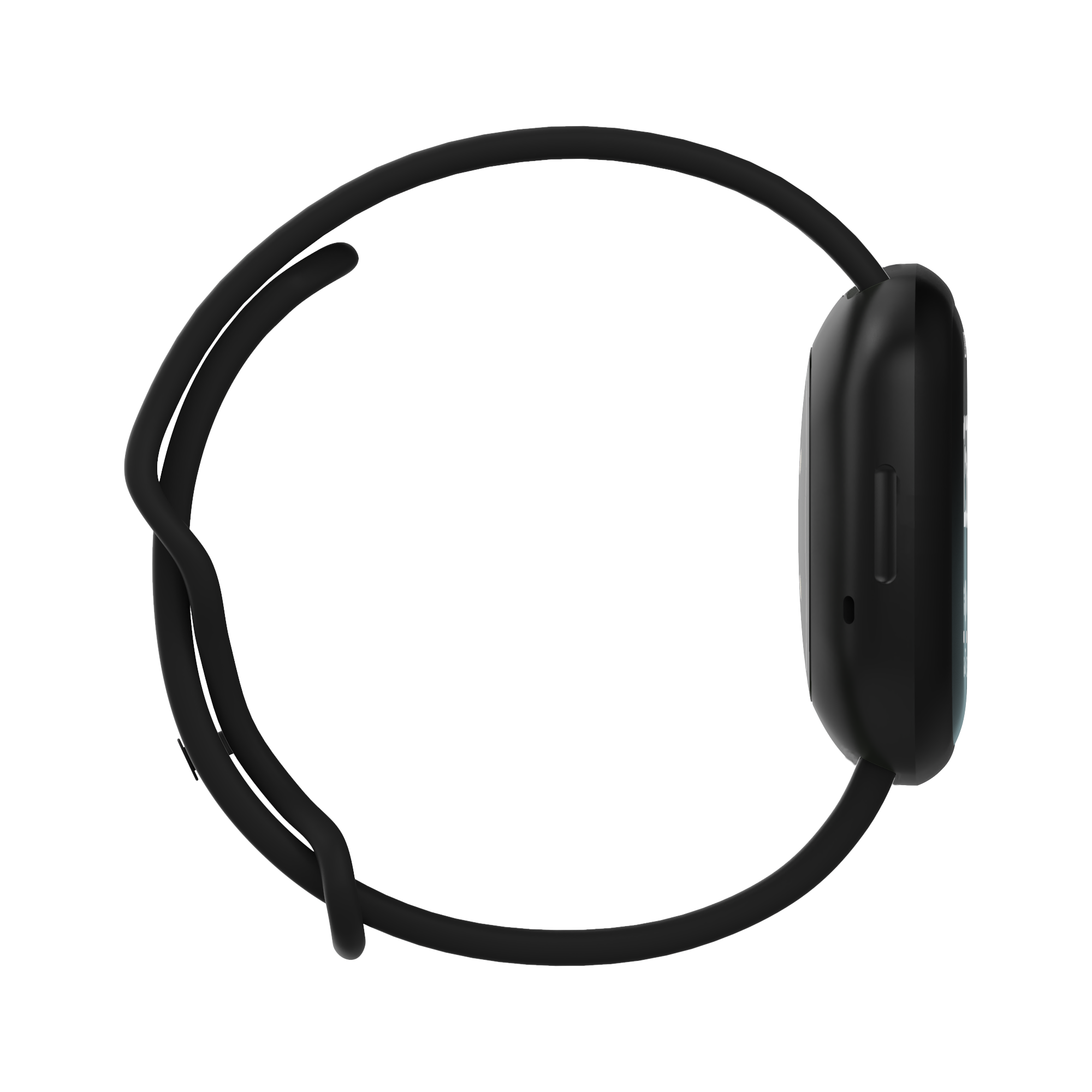 Fitbit Versa 3 / Sense sport band - zwart