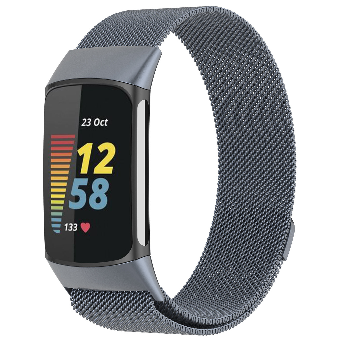Fitbit Charge 5 milanese band - space gray