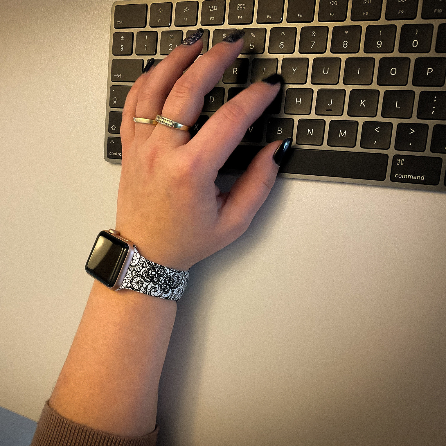 Apple Watch print sport band - barok