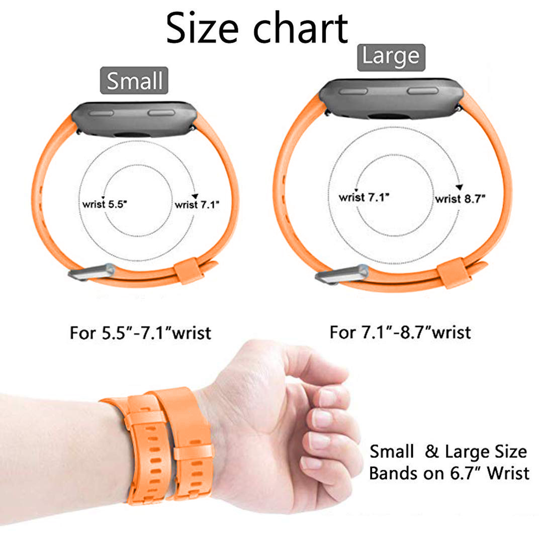 Fitbit Versa sport band - oranje