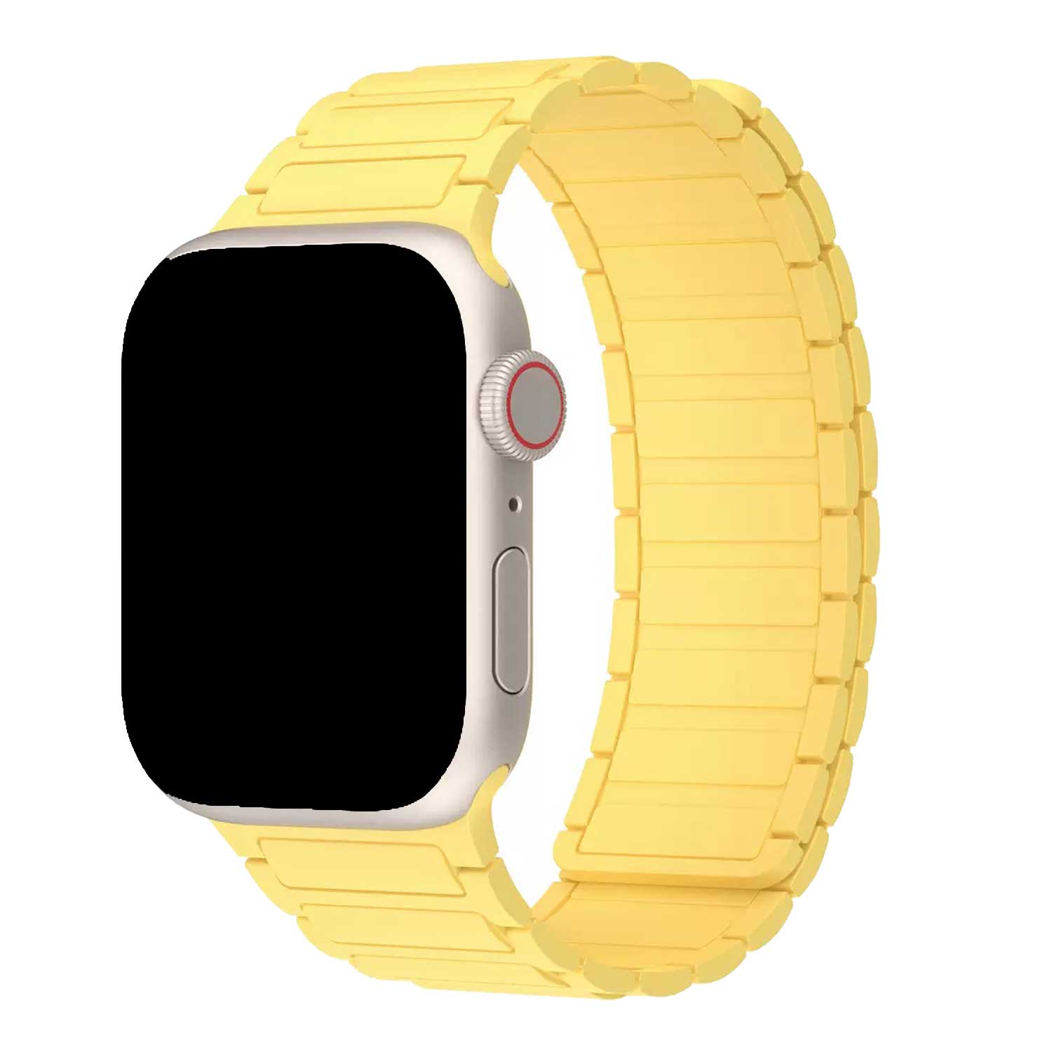 Apple Watch band Zyro – siliconen – geel