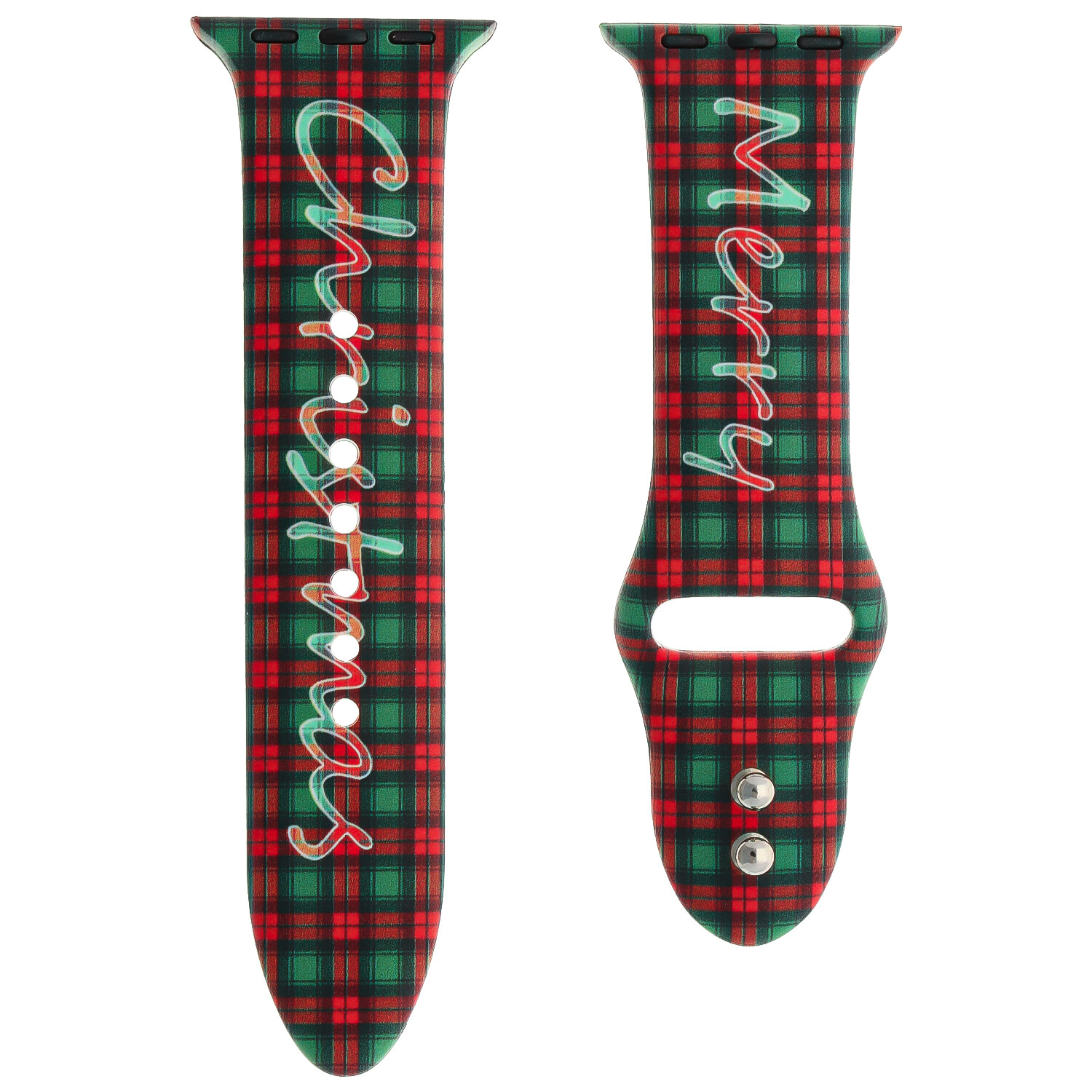 Apple Watch print sport band - kerst geruiten