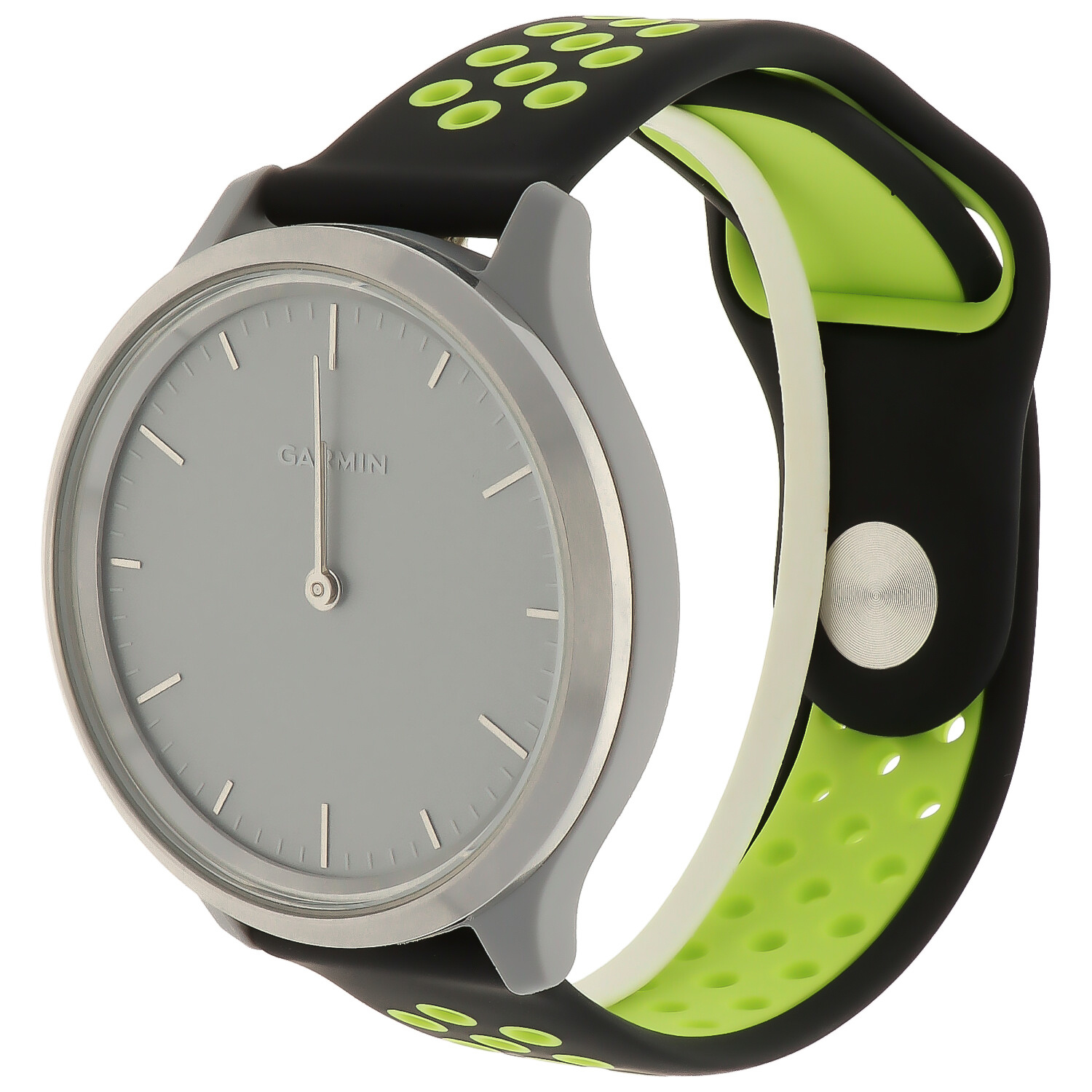 Garmin Vivoactive / Vivomove dubbel sport band - zwart groen