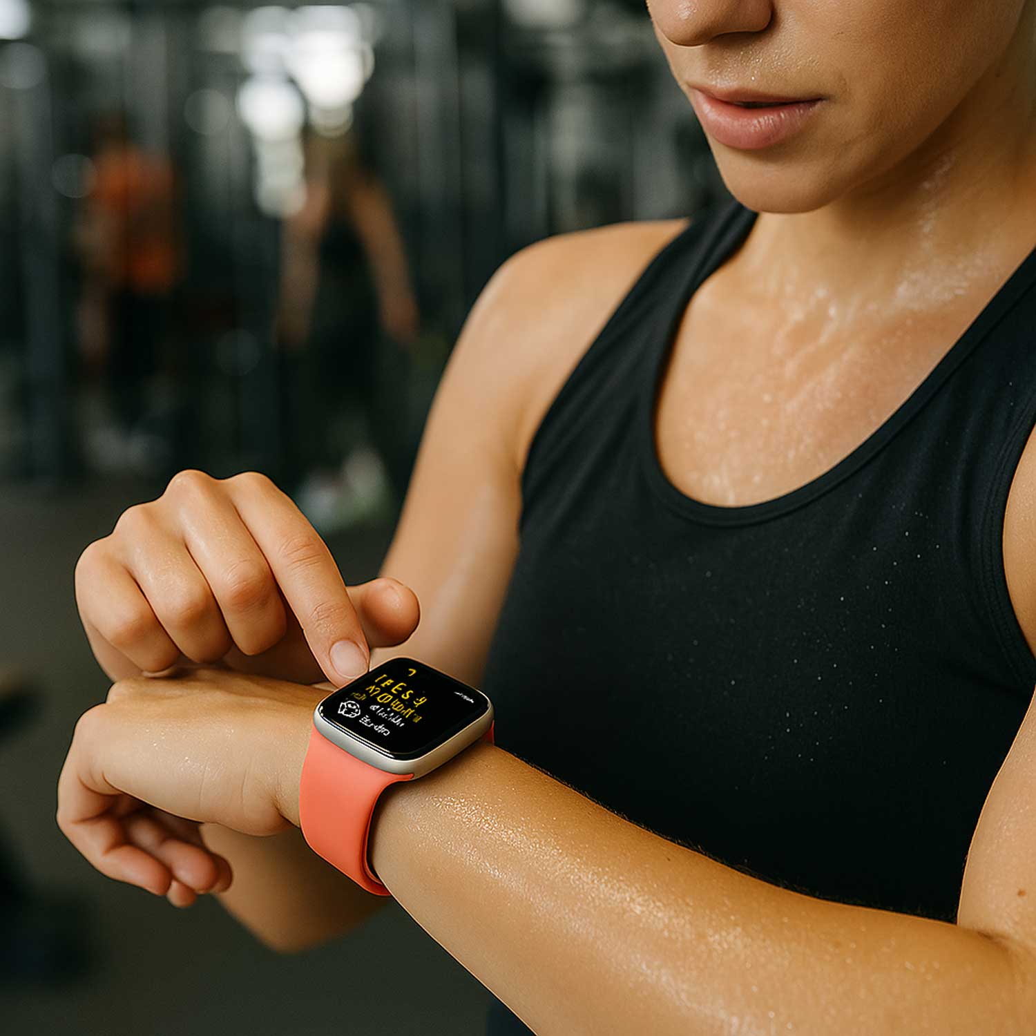 Apple Watch sport band - tangerine - 7440850396305 - 123watches 