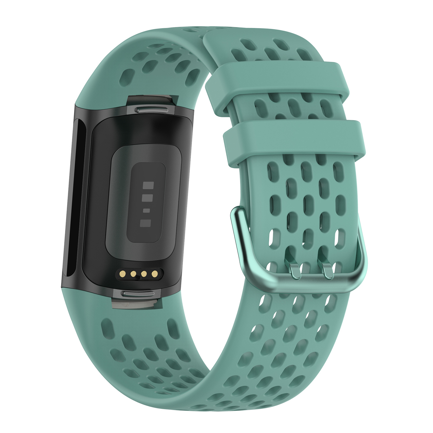 Fitbit Charge 5 sport point band - dennengroen