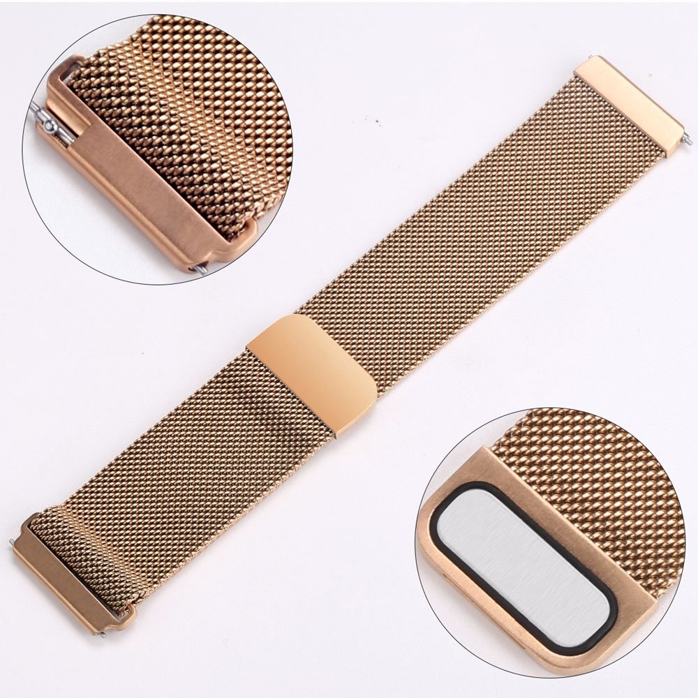 Fitbit Versa milanese band - rose goud