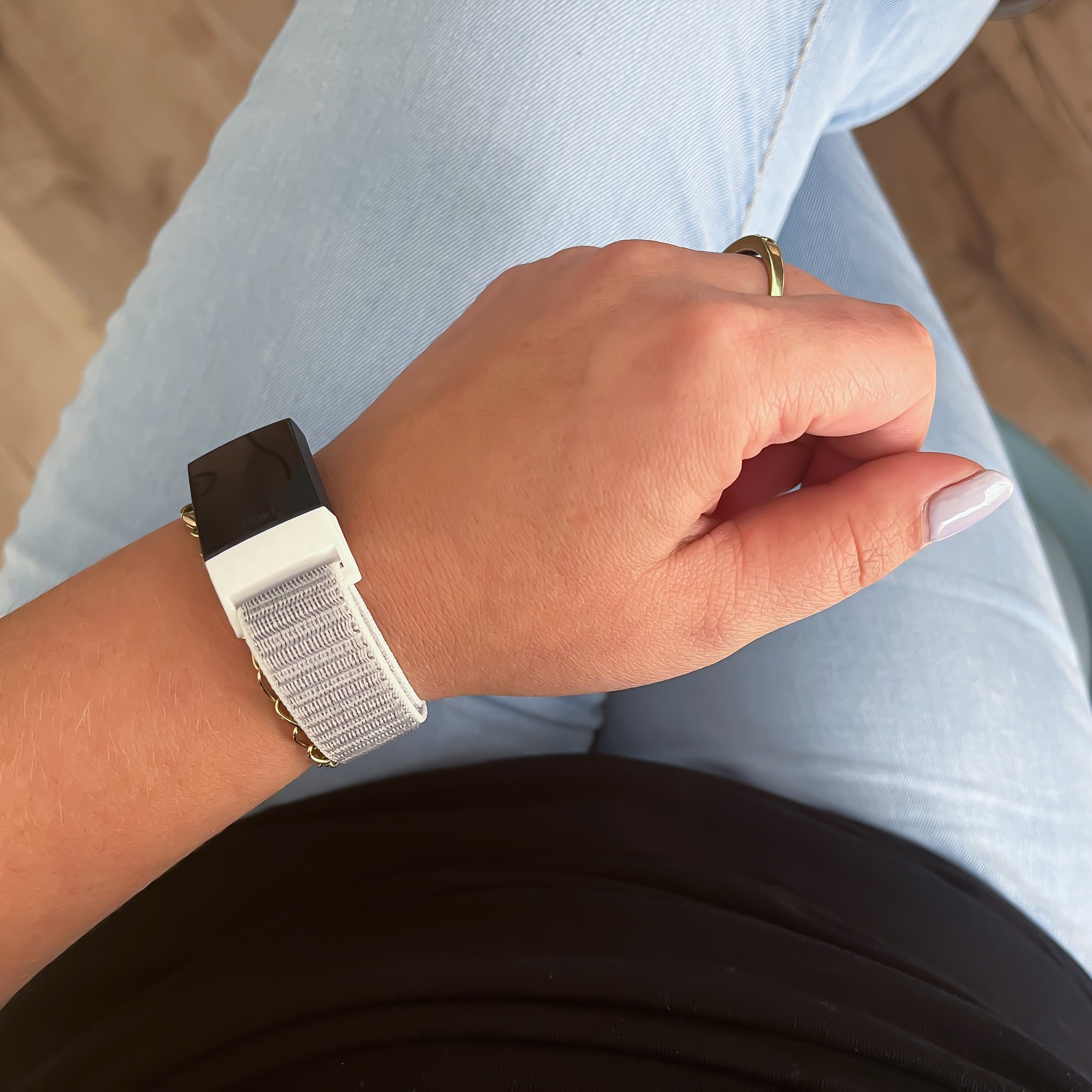 Fitbit Charge 3 & 4 nylon band - zeeschelp