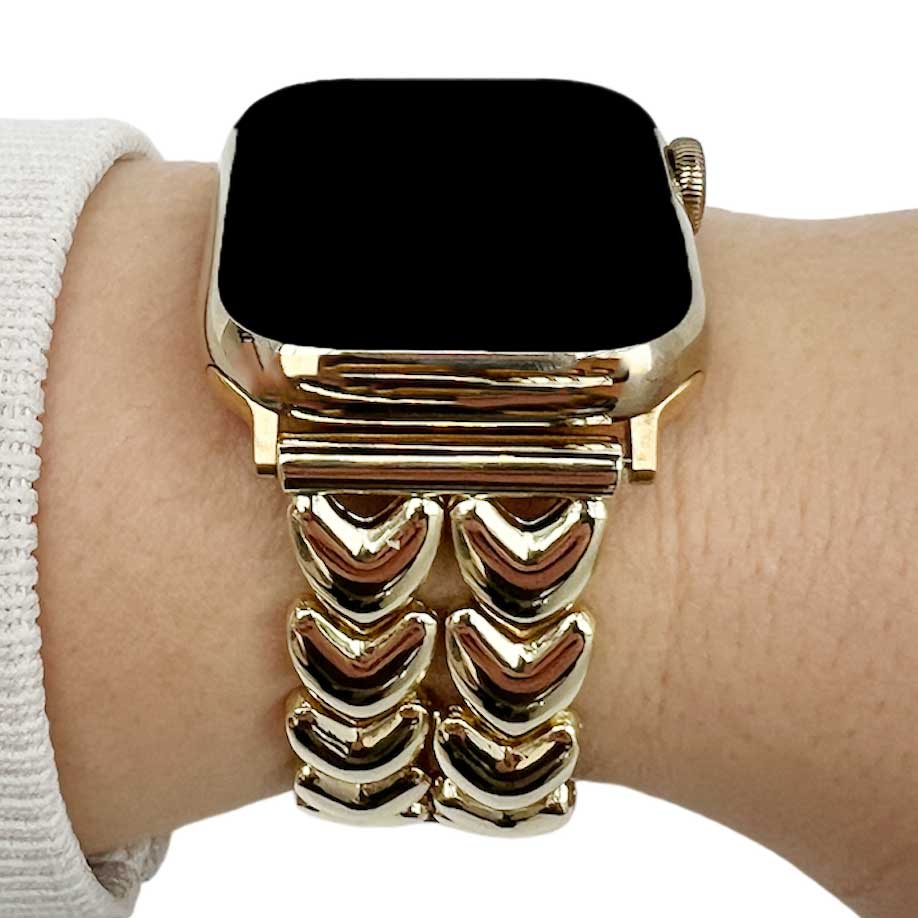 Apple-Watch-hart-stalen-schakel-band-goud-7440850182106-123watches-hoofdfoto
