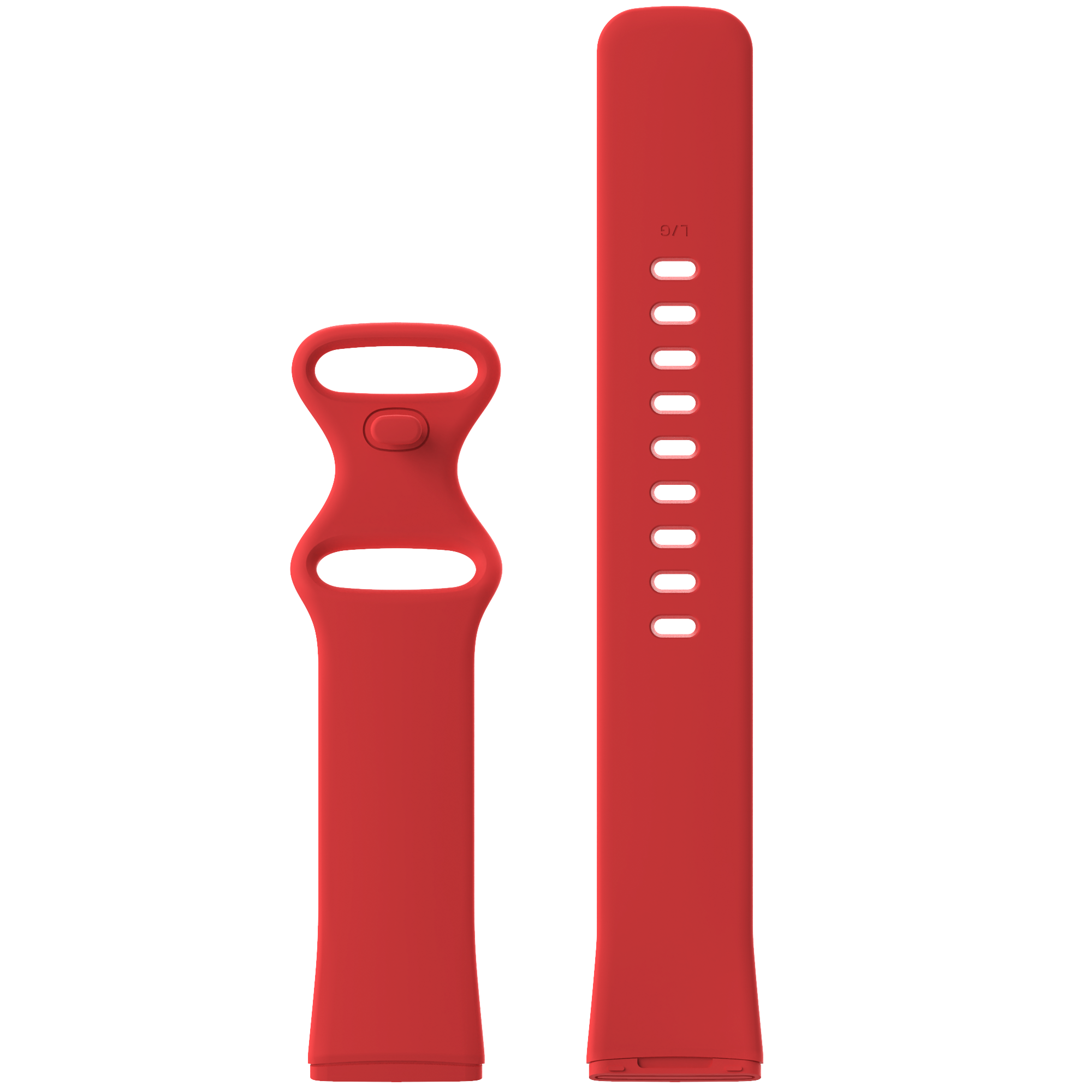 Fitbit Versa 3 / Sense sport band - rood