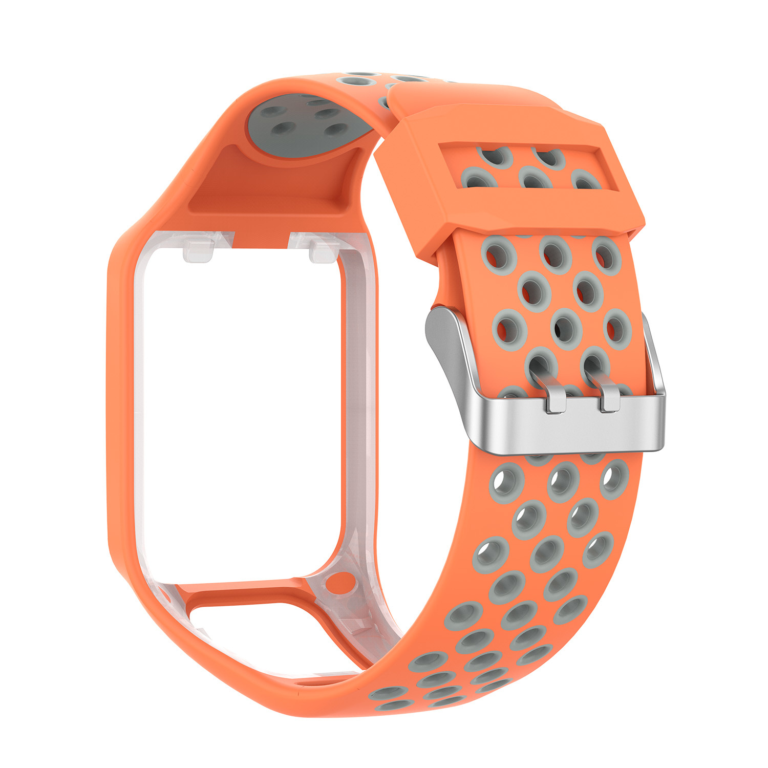 TomTom Runner / Spark / Adventure dubbel sport band - oranje grijs