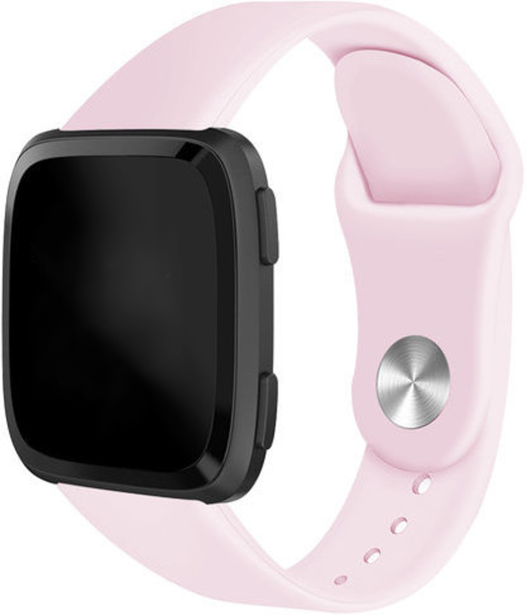 Fitbit Versa siliconen sport band - roze