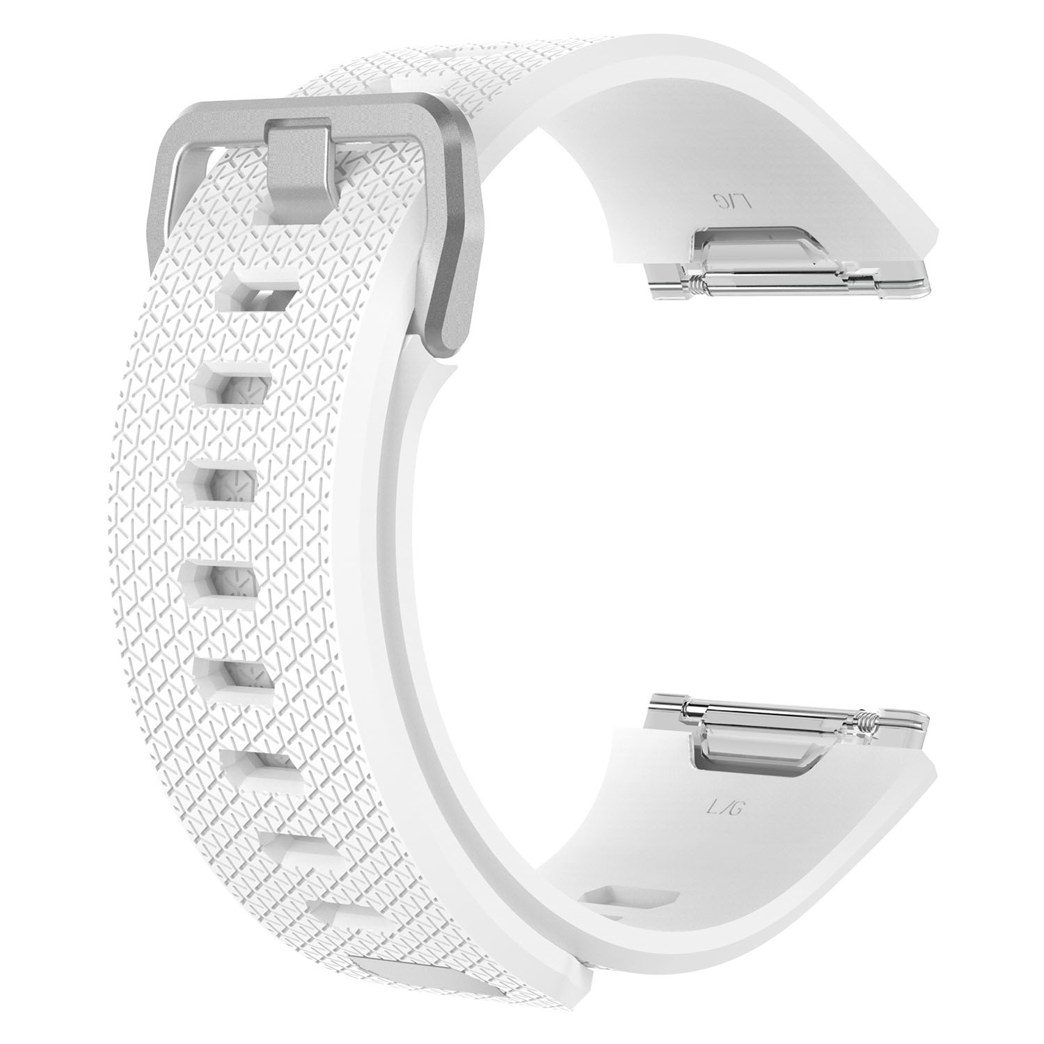 Fitbit Ionic sport band - wit