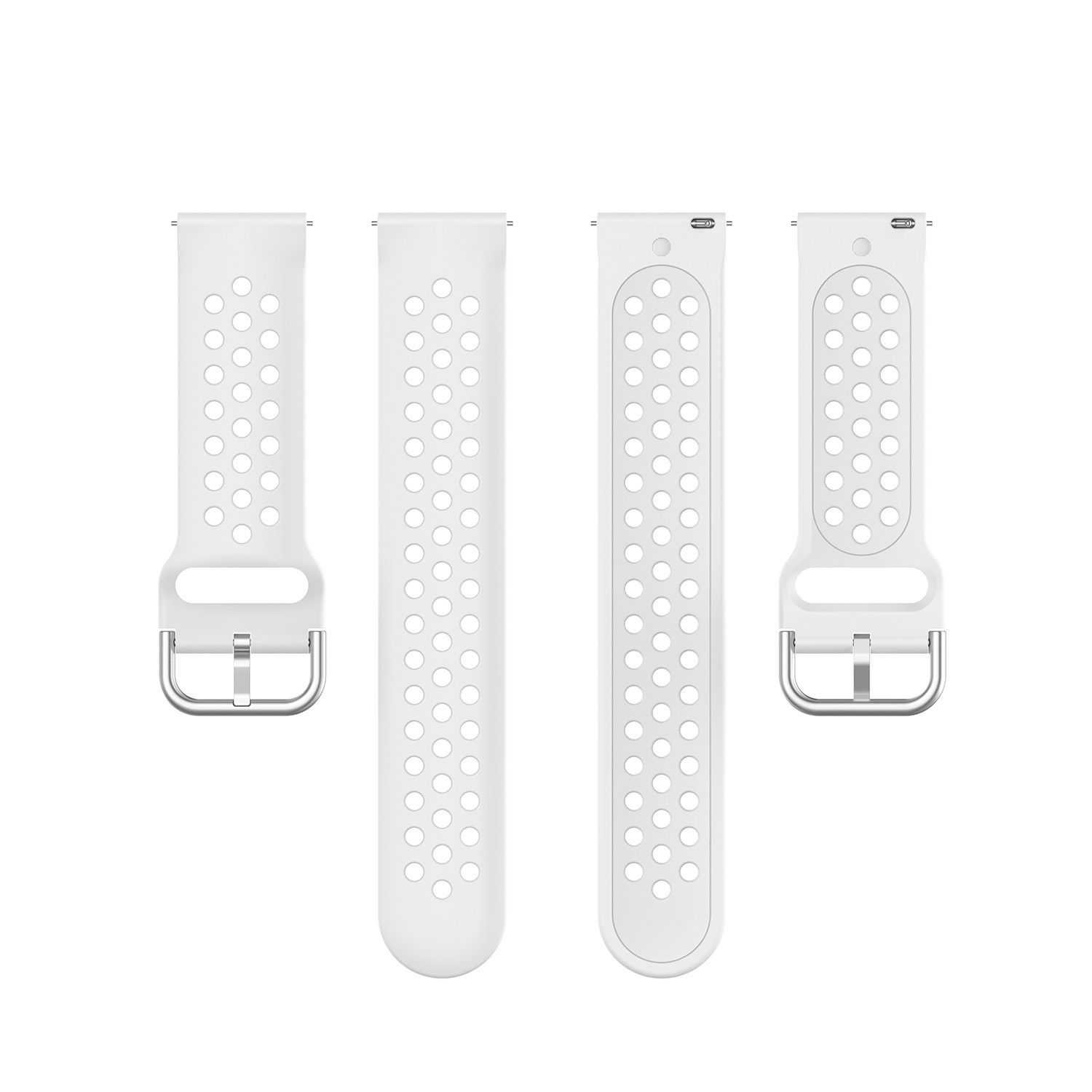 Huawei Watch GT sport dubbel gesp band - wit