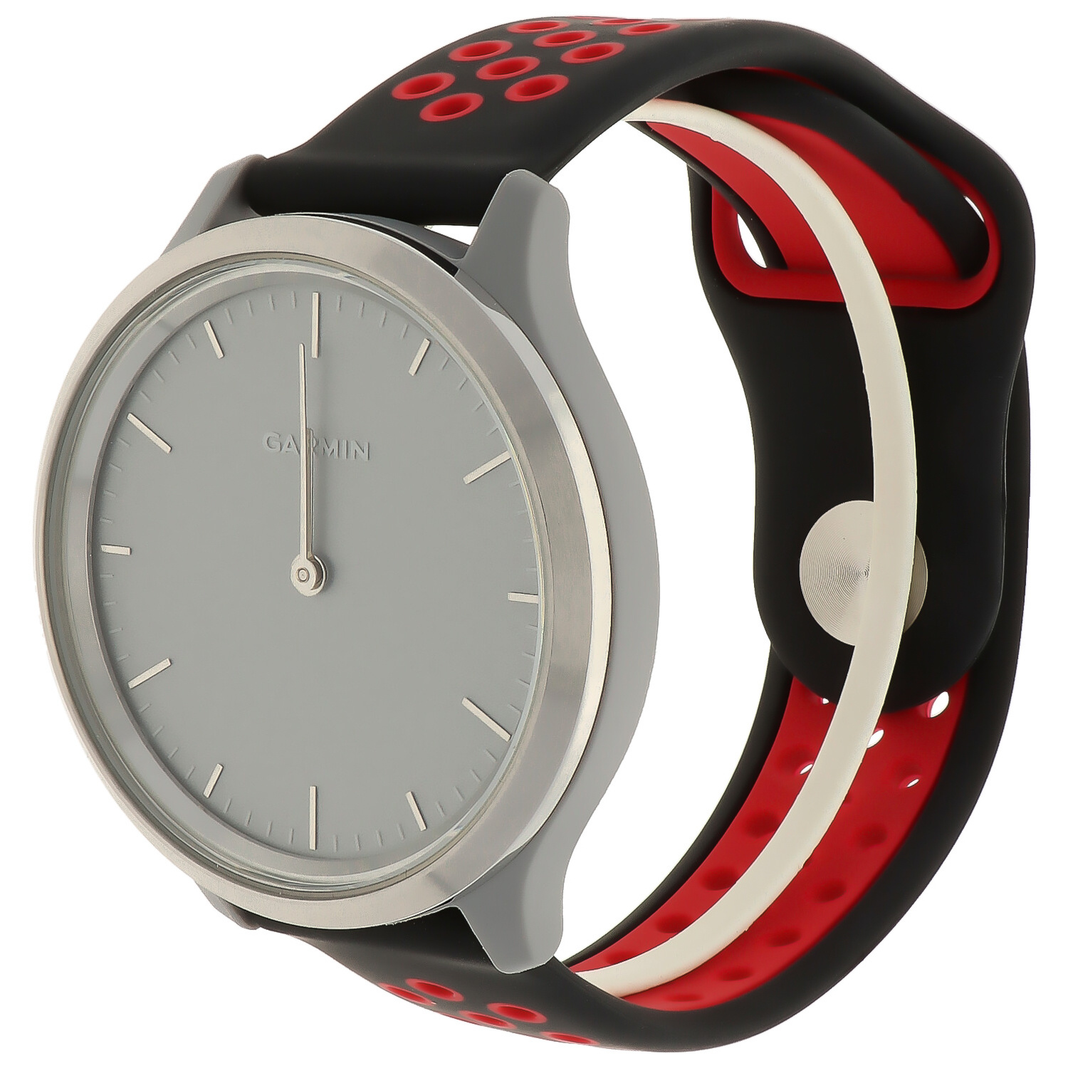 Garmin Vivoactive / Vivomove dubbel sport band - zwart rood