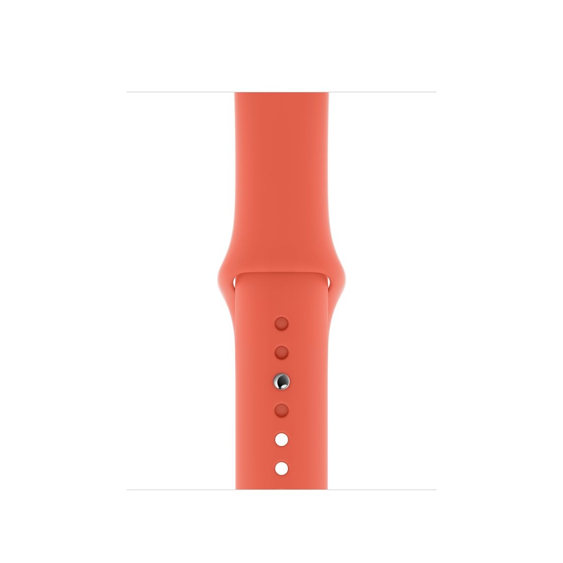 Apple Watch sport band - clementine