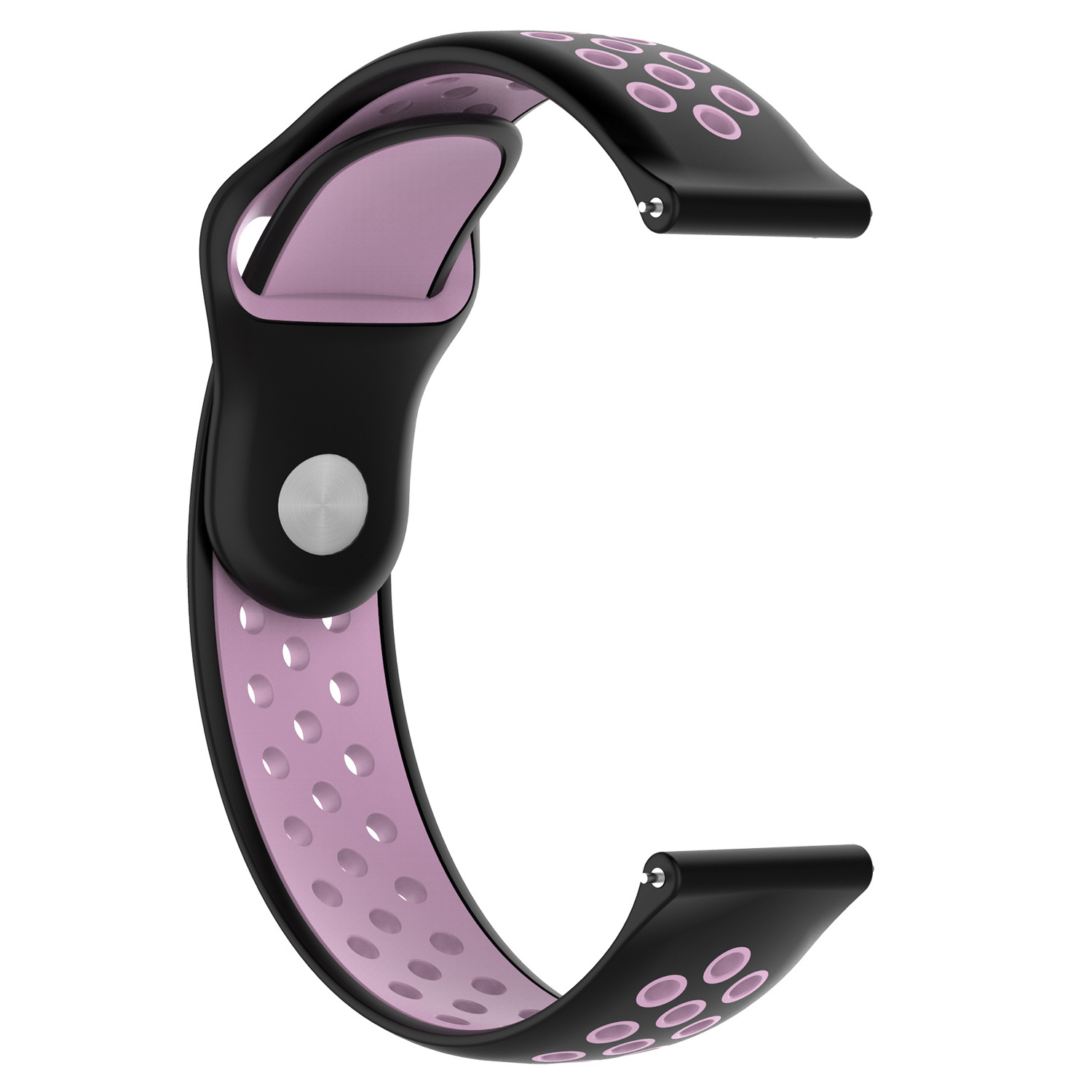 Huawei Watch GT dubbel sport band - zwart roze