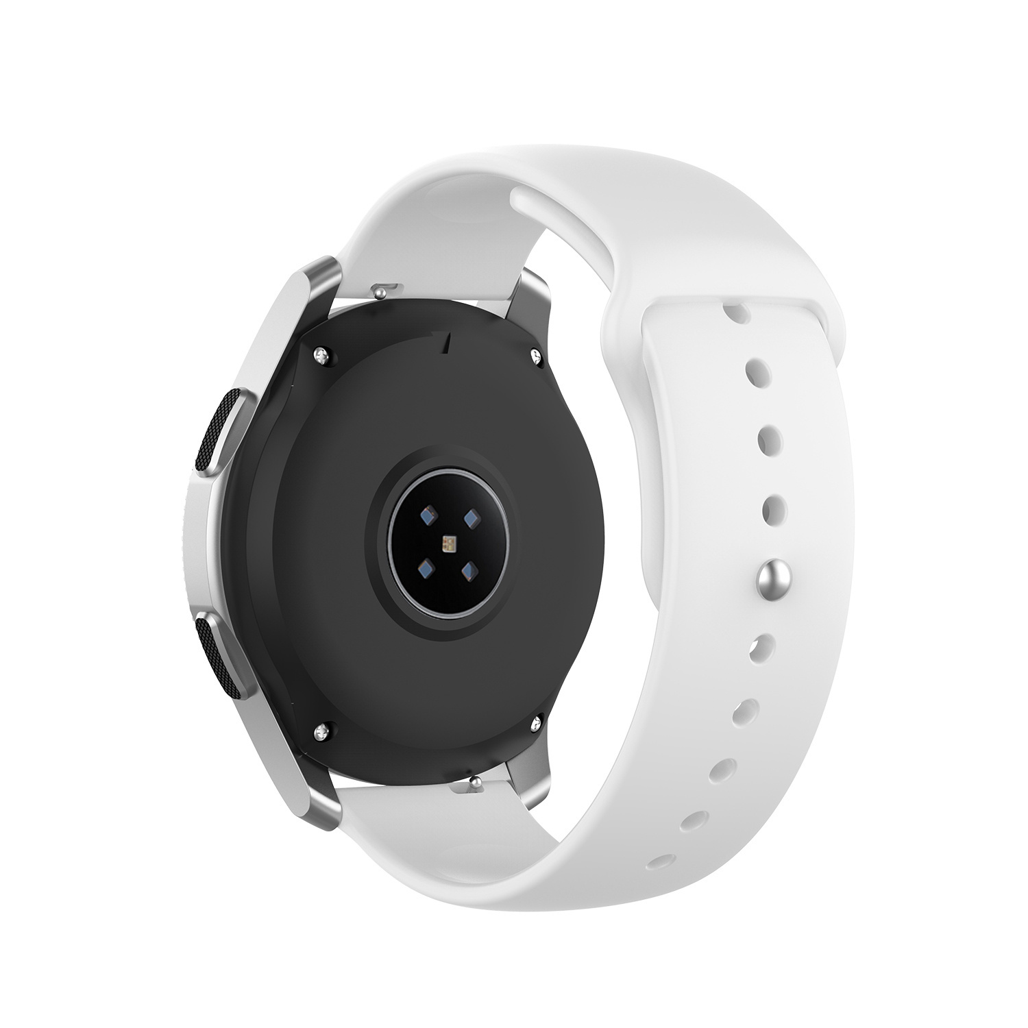 Huawei Watch GT siliconen sport band - wit