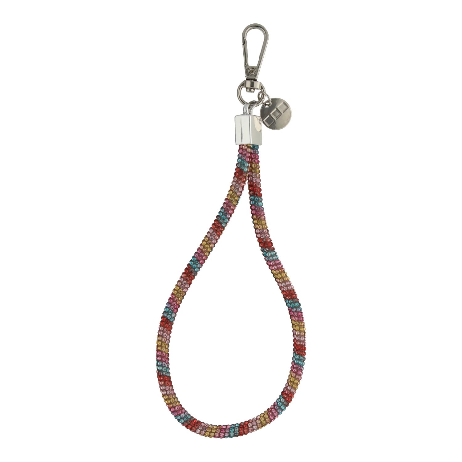 Telefoonkoord-Diamond-multicolor-zilver-7440850457495-123watches