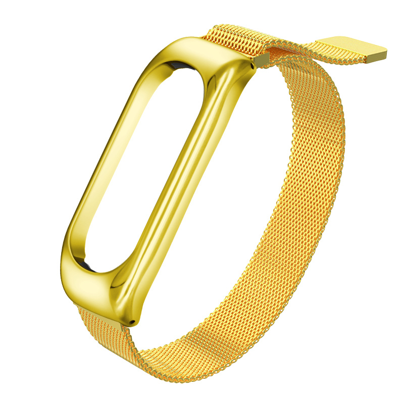 Xiaomi Mi 3/4/5/6 milanese band - goud