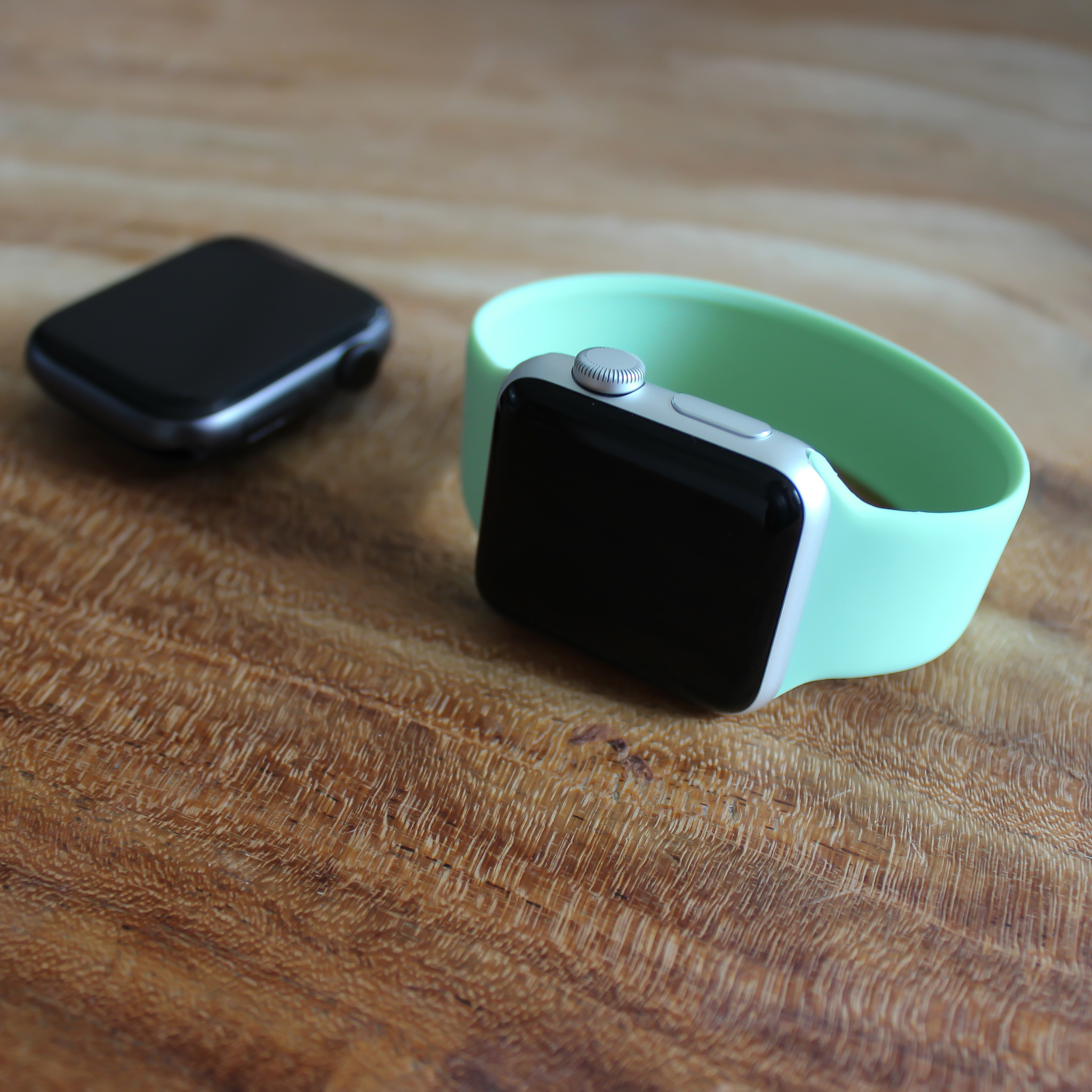 Apple Watch sport solo loop band - pistache