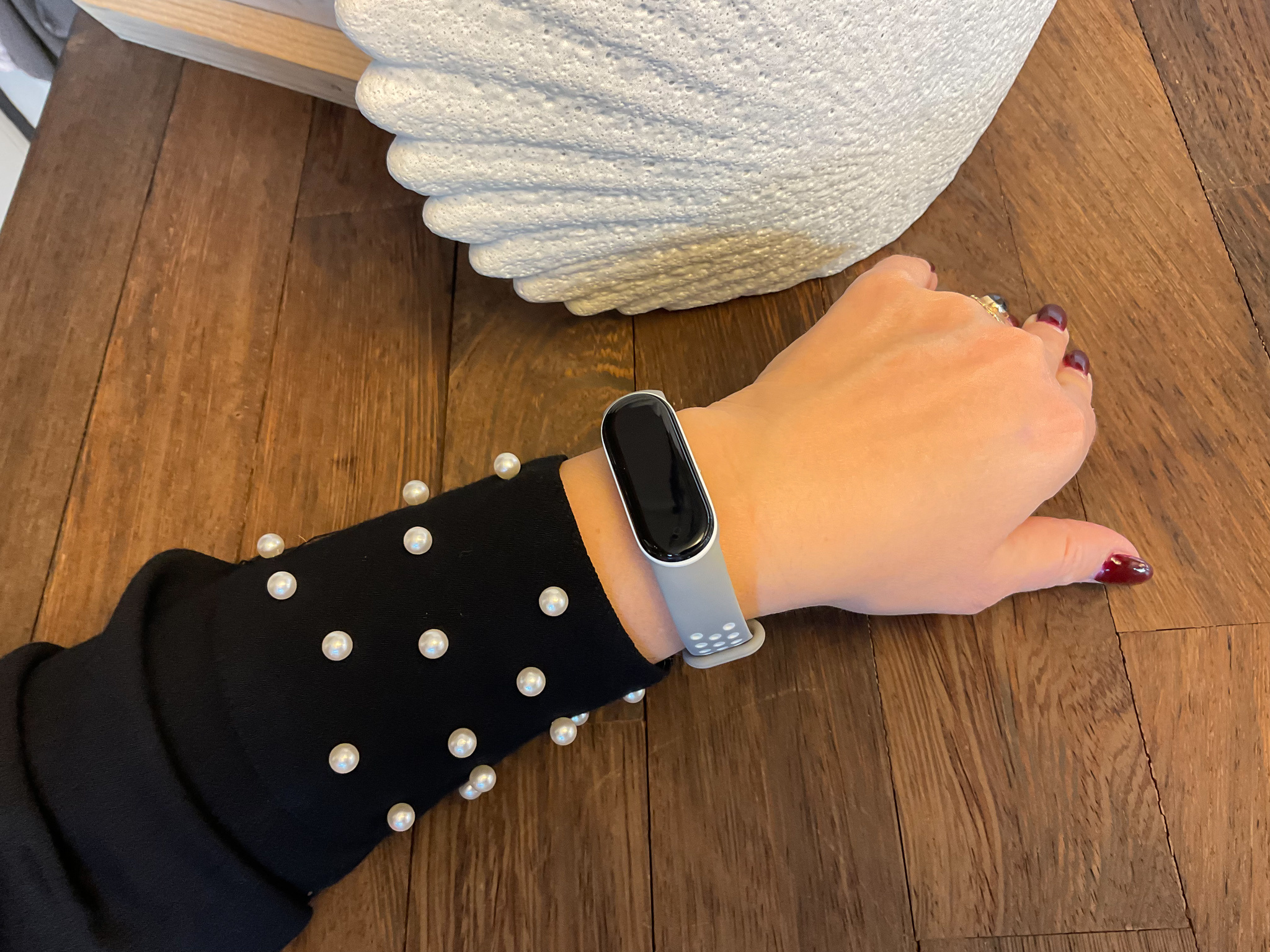 Xiaomi Mi 5/6 dubbel sport band - grijs wit