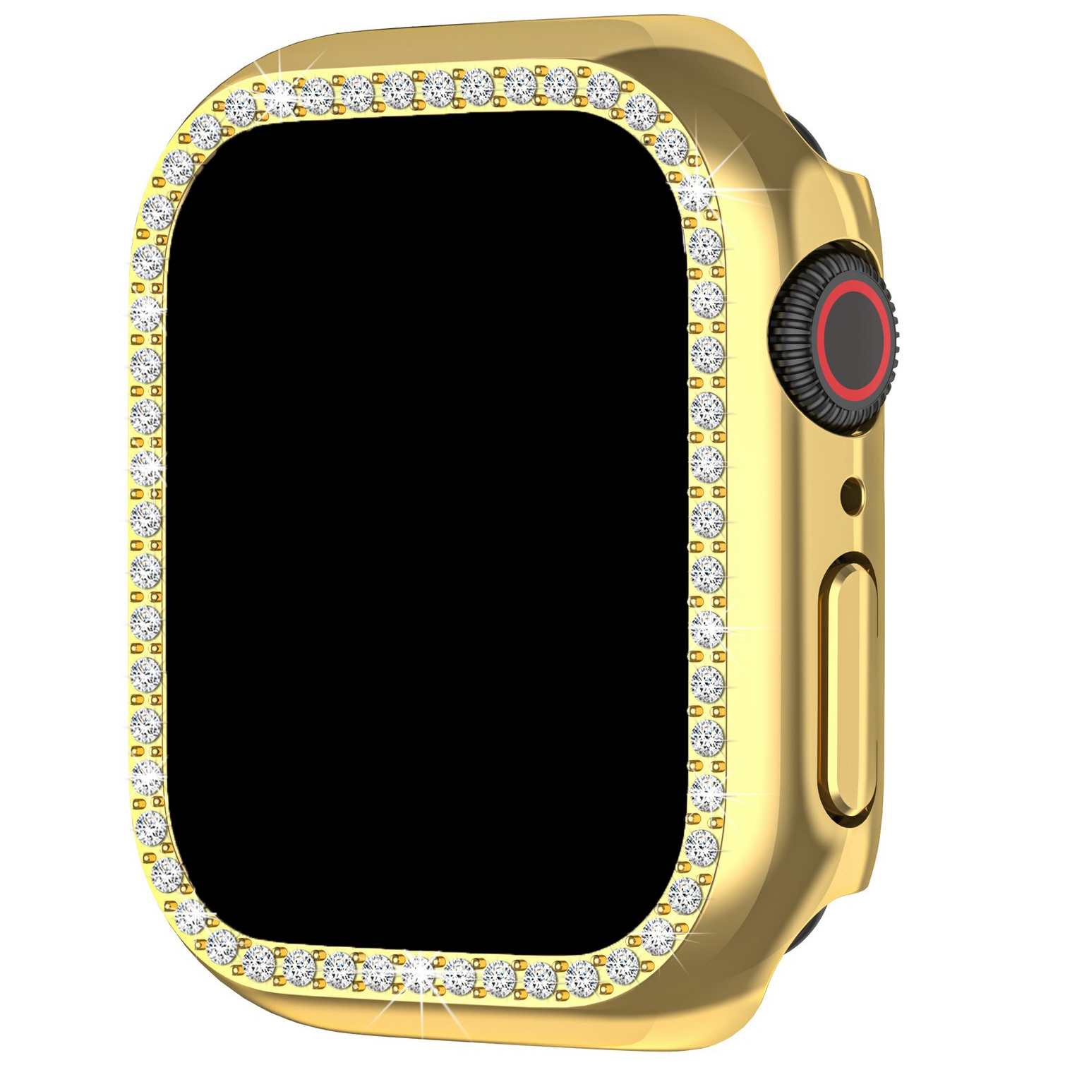 Apple Watch diamond case - goud