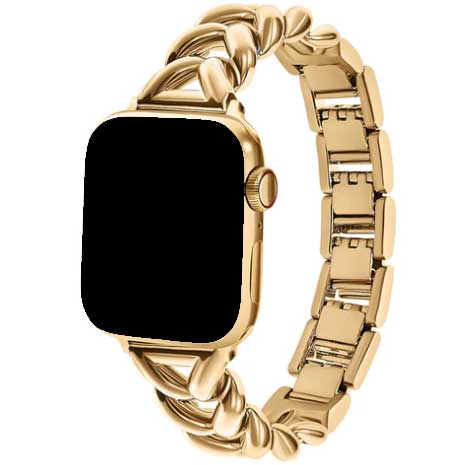 Apple-Watch-hart-stalen-schakel-band-Lisa-goud-7440850189129-123watches-hoofdfoto