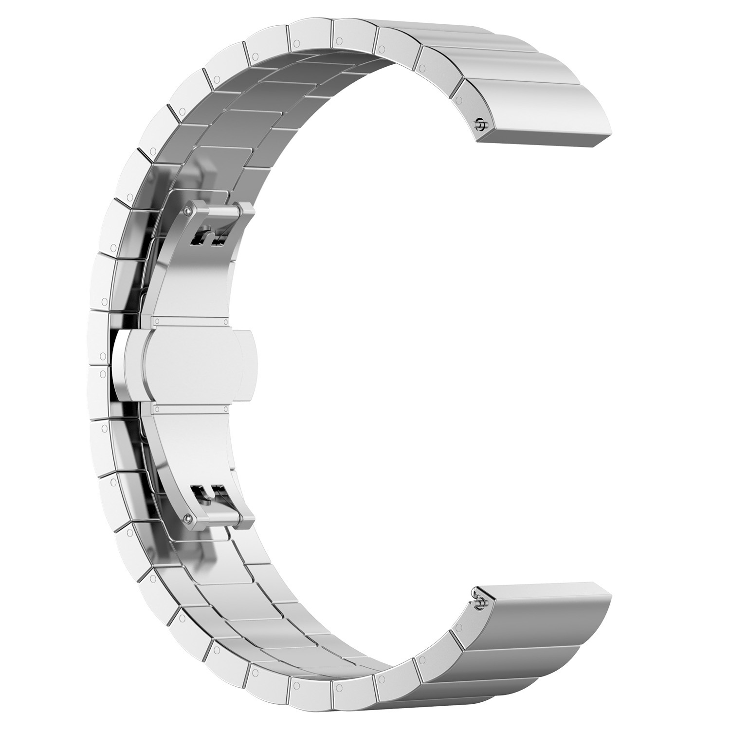 Polar Ignite stalen schakel band - zilver