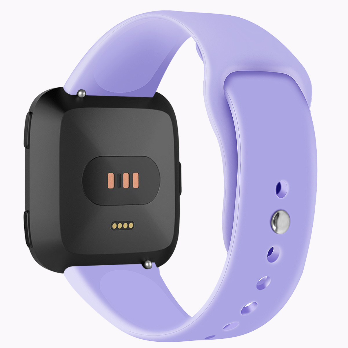 Fitbit Versa siliconen sport band - lichtpaars