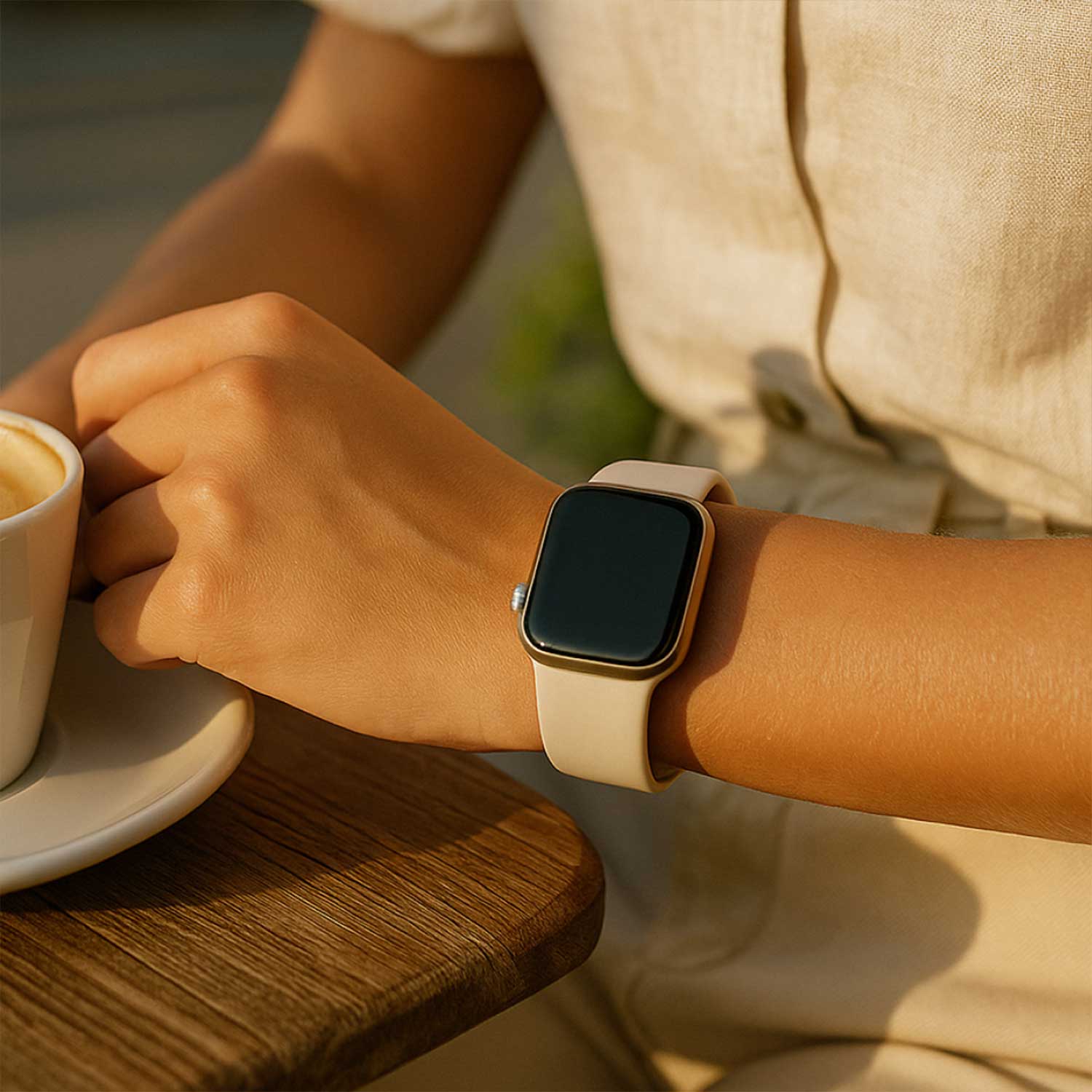 Apple-Watch-sport-band-sterrenlicht-7440850025021-123watches-sfeerfoto-3