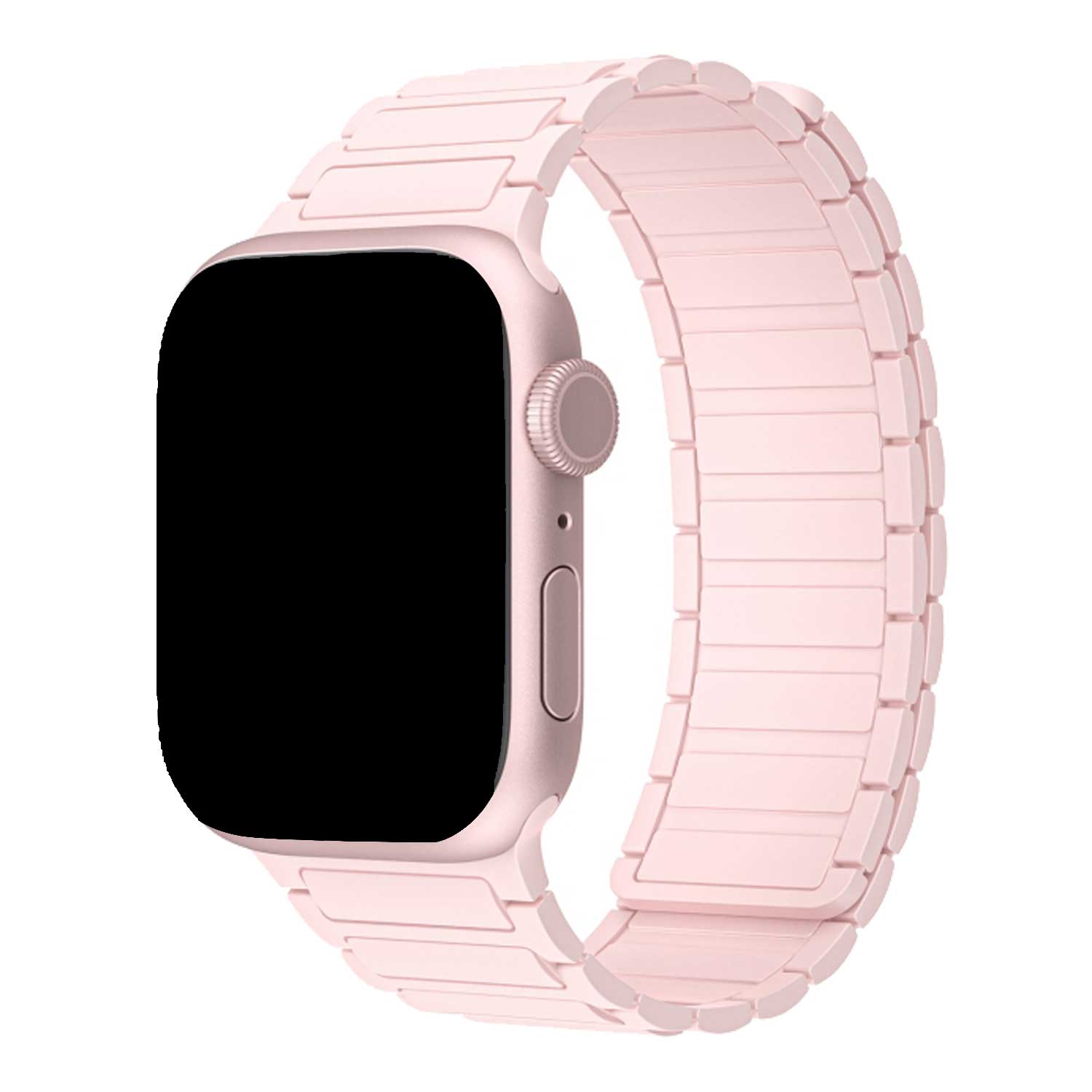 Apple Watch band Zyro – siliconen – lichtroze