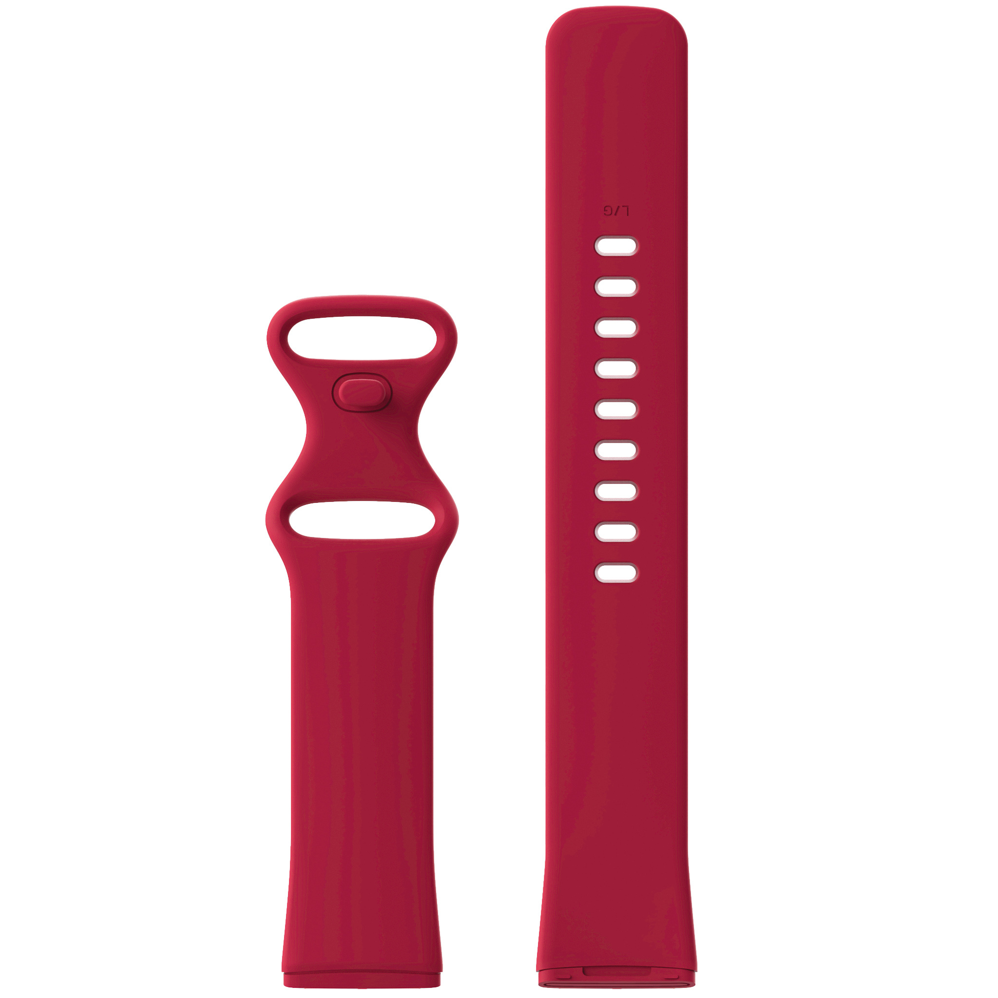 Fitbit Versa 3 / Sense sport band - donkerrood