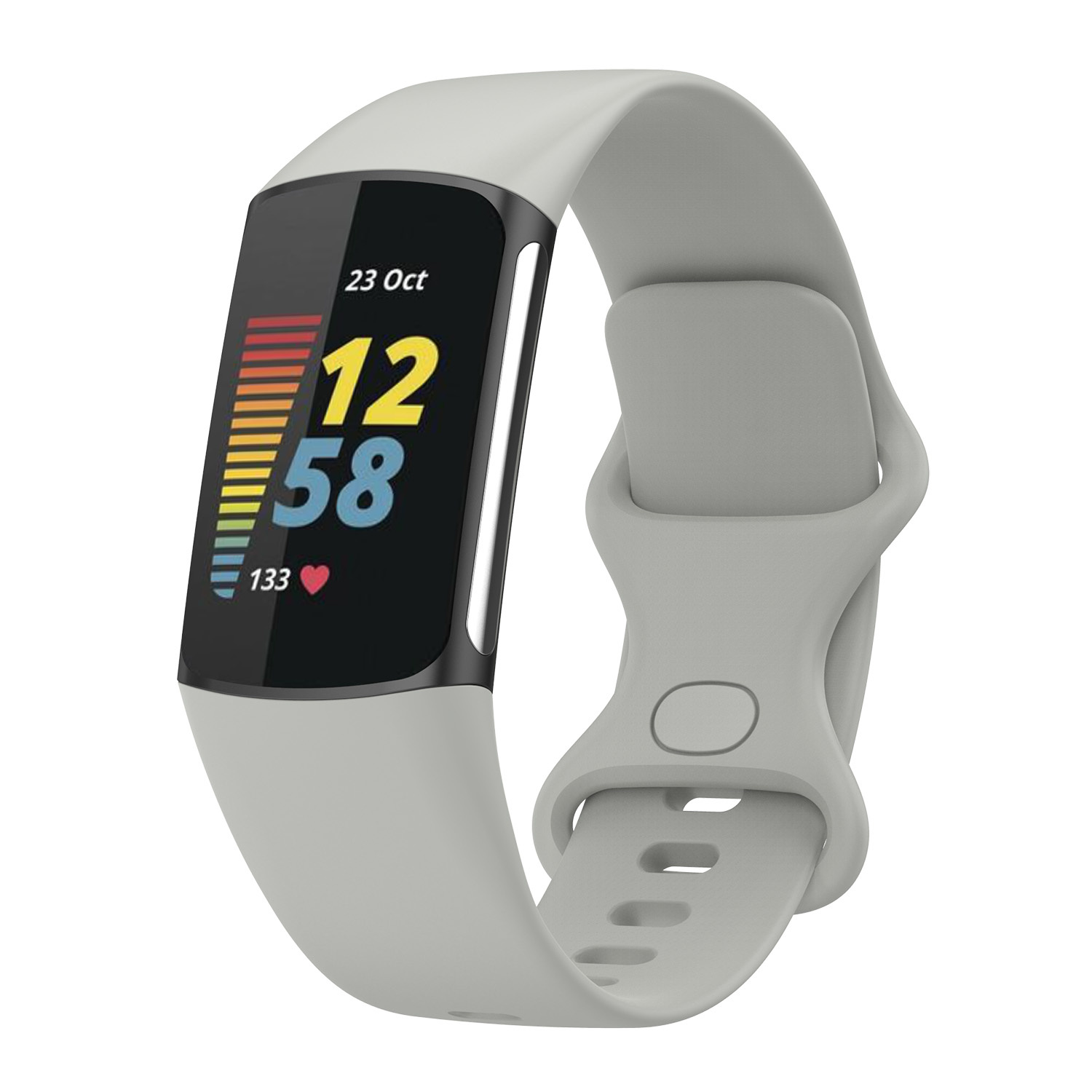 Fitbit Charge 5 sport band - grijs