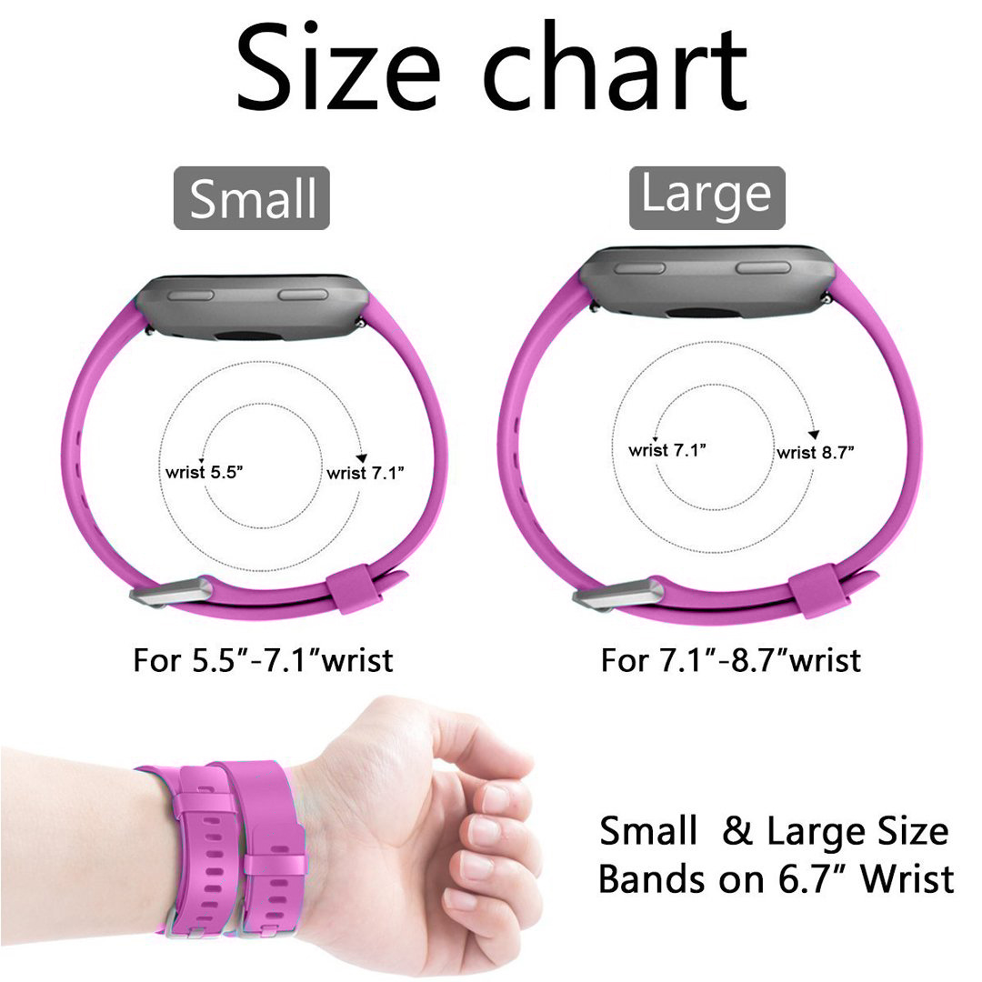 Fitbit Versa sport band - paars