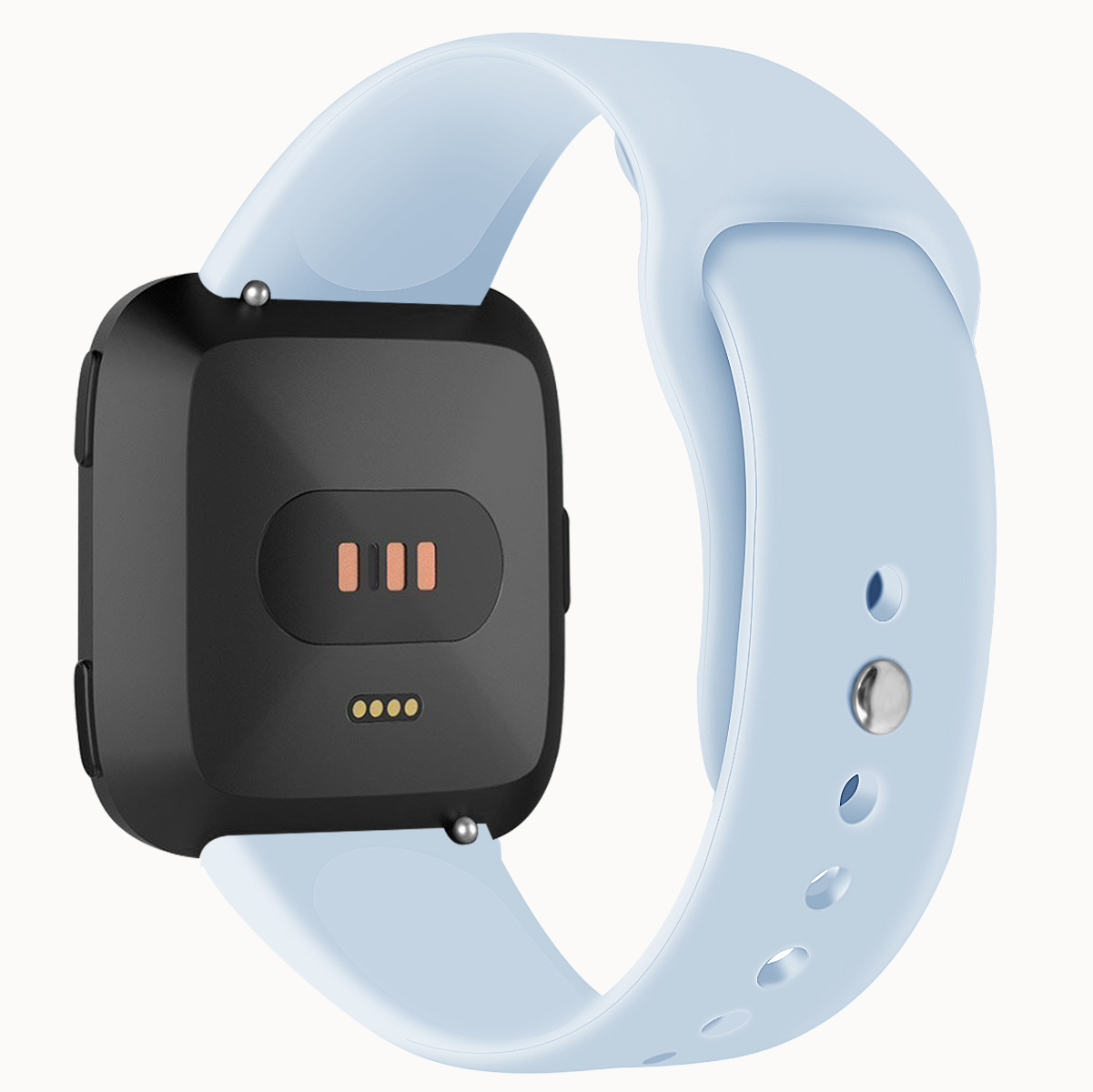 Fitbit Versa siliconen sport band - lichtblauw