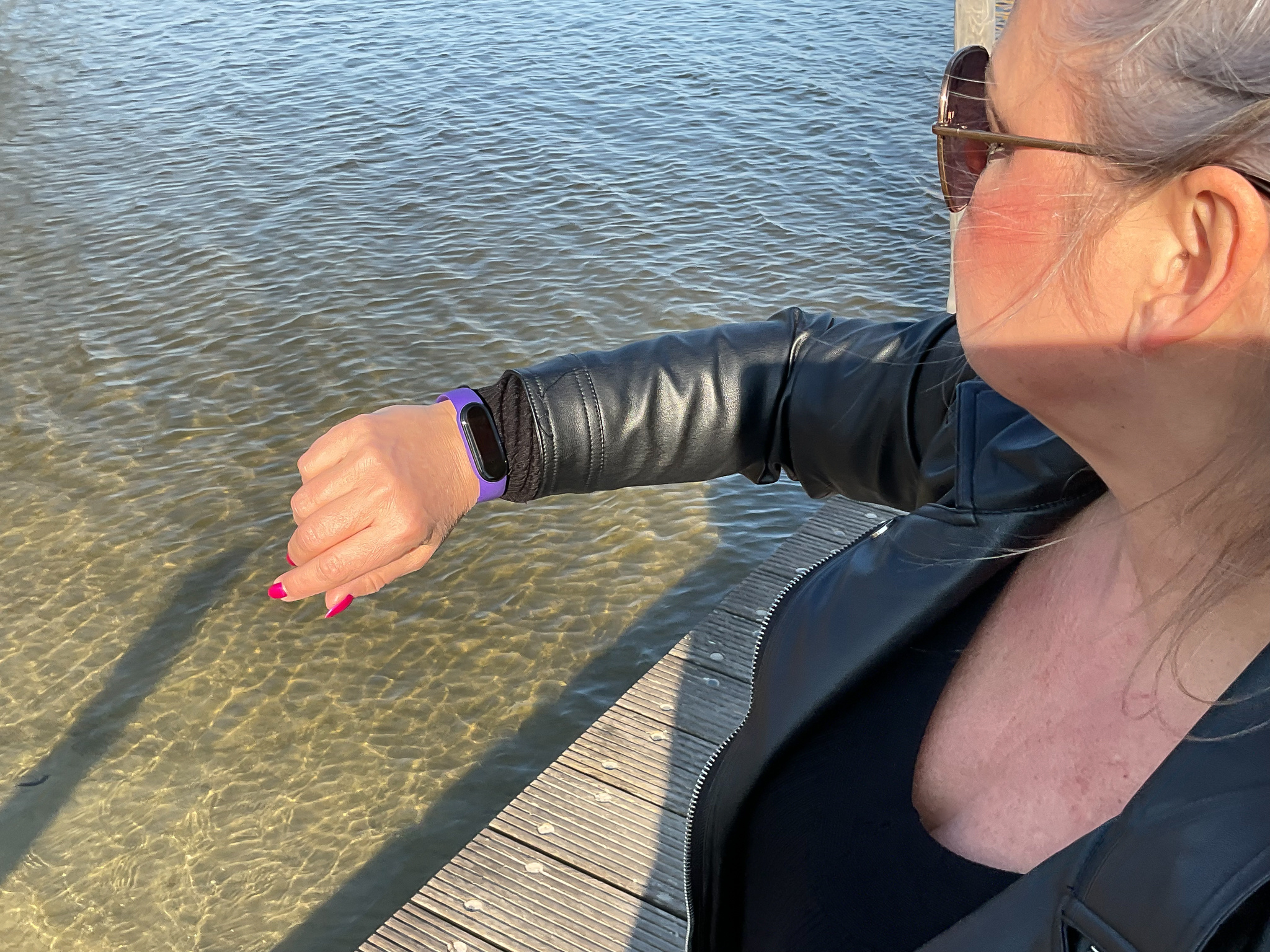 Xiaomi Mi 3/4 sport band - violet