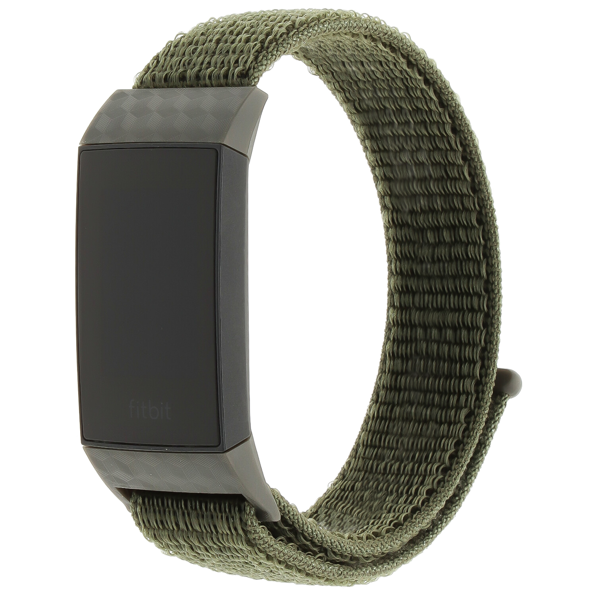 Fitbit Charge 3 & 4 nylon band - leger groen